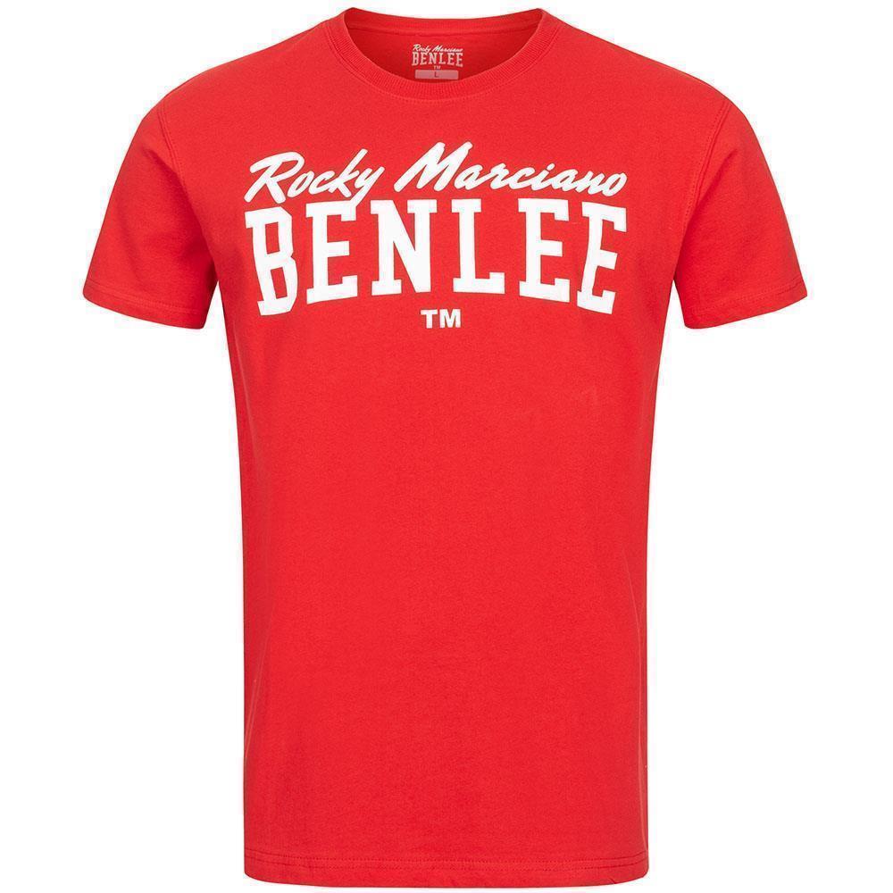 BENLEE T-Shirt, Logo Groß, rot-weiß