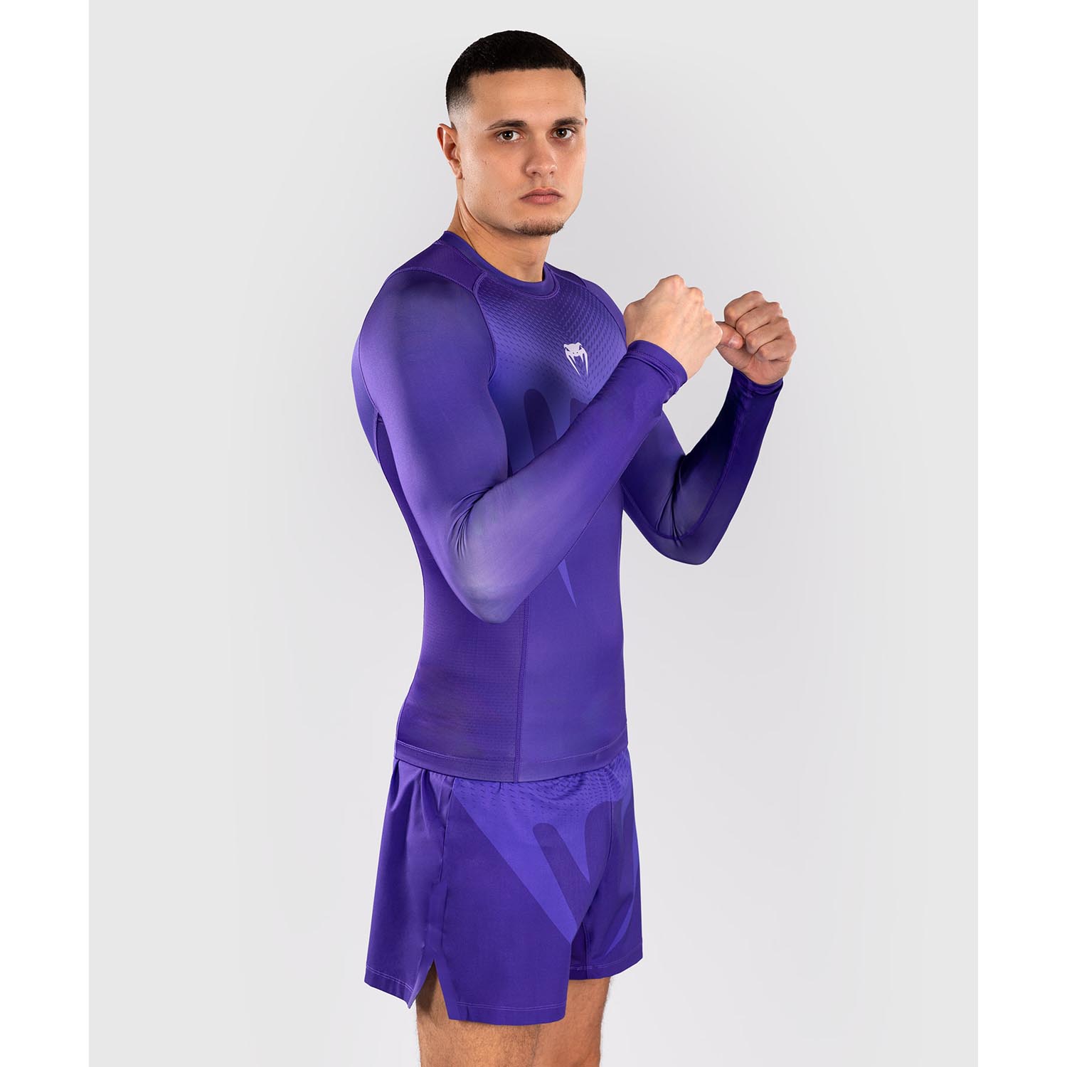 VENUM Rashguards, L/S, No Gi, purple, XXL