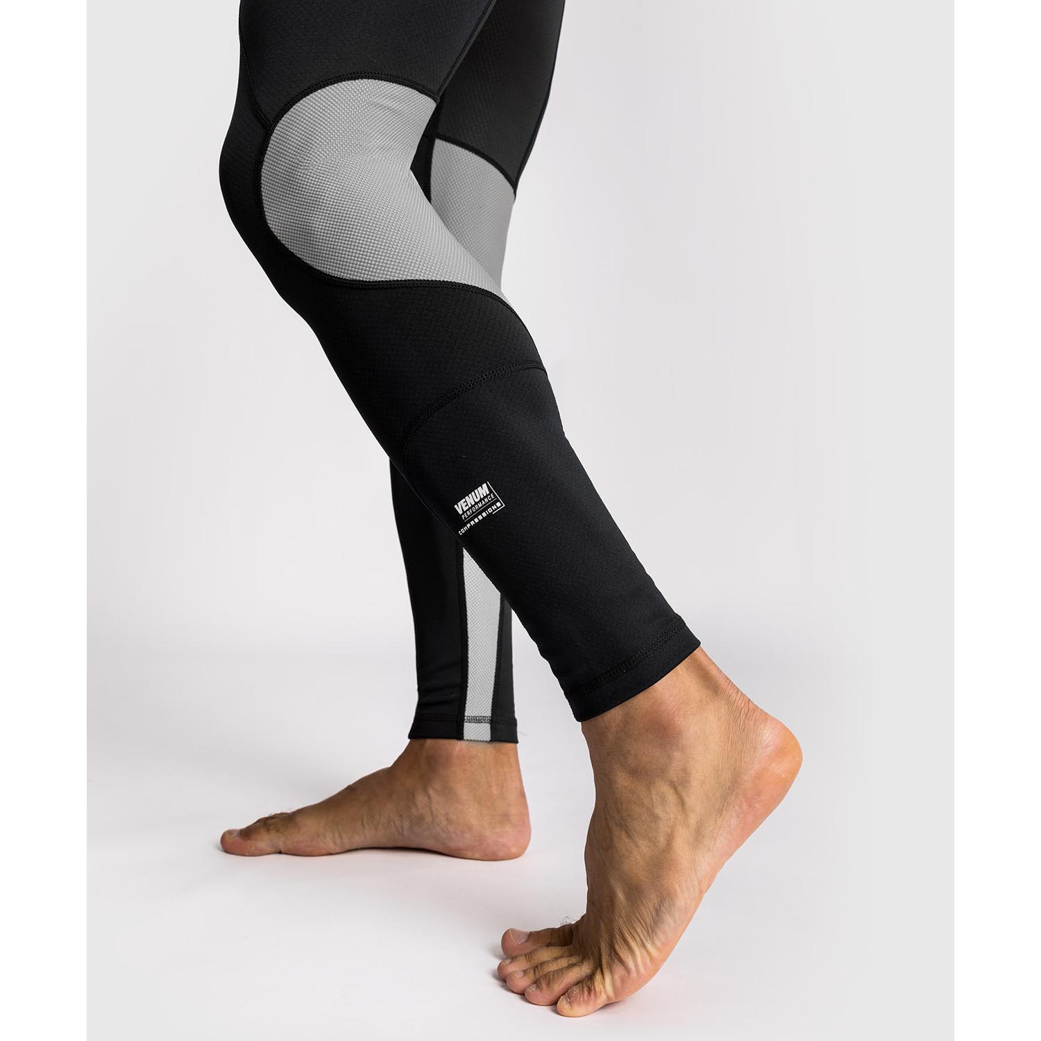 VENUM Compression Pants, Adrenaline, black-silver, M