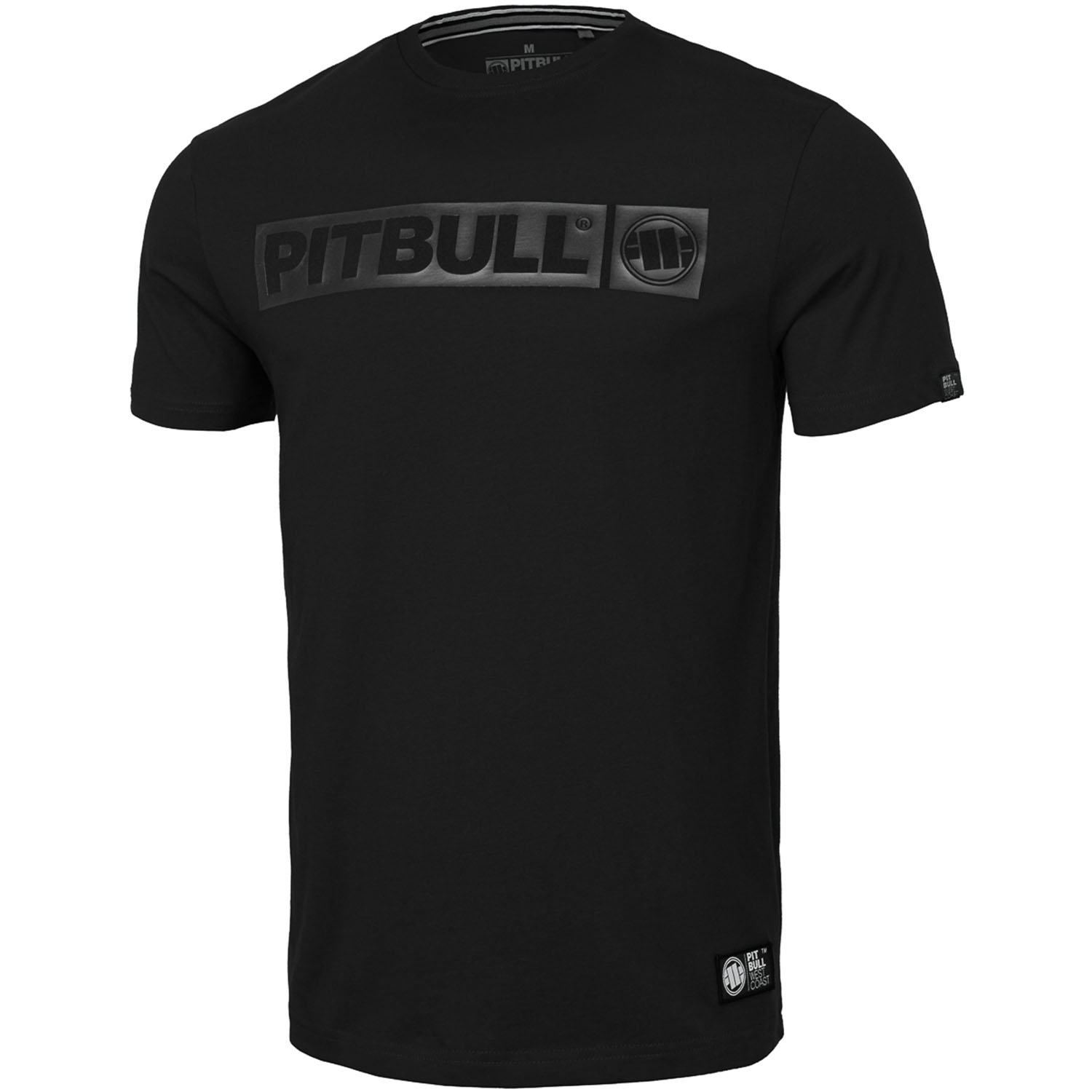 Pit Bull West Coast T-Shirt, Hilltop All Black, black