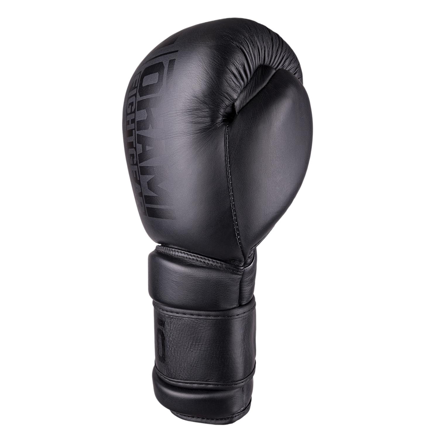 OKAMI Boxing Gloves, Competior V2, black-black, 12 Oz