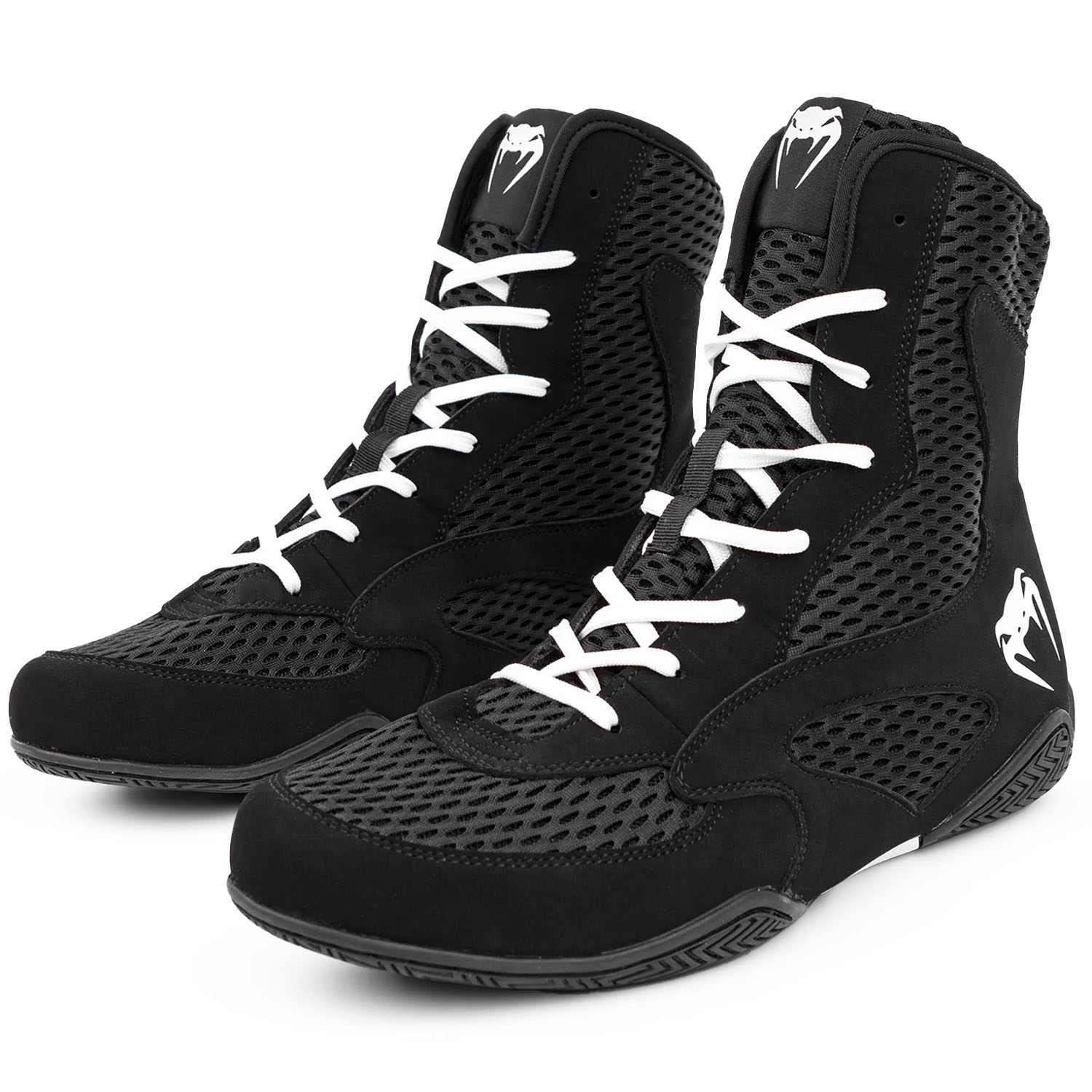 VENUM Boxing Shoes, Contender, black-white