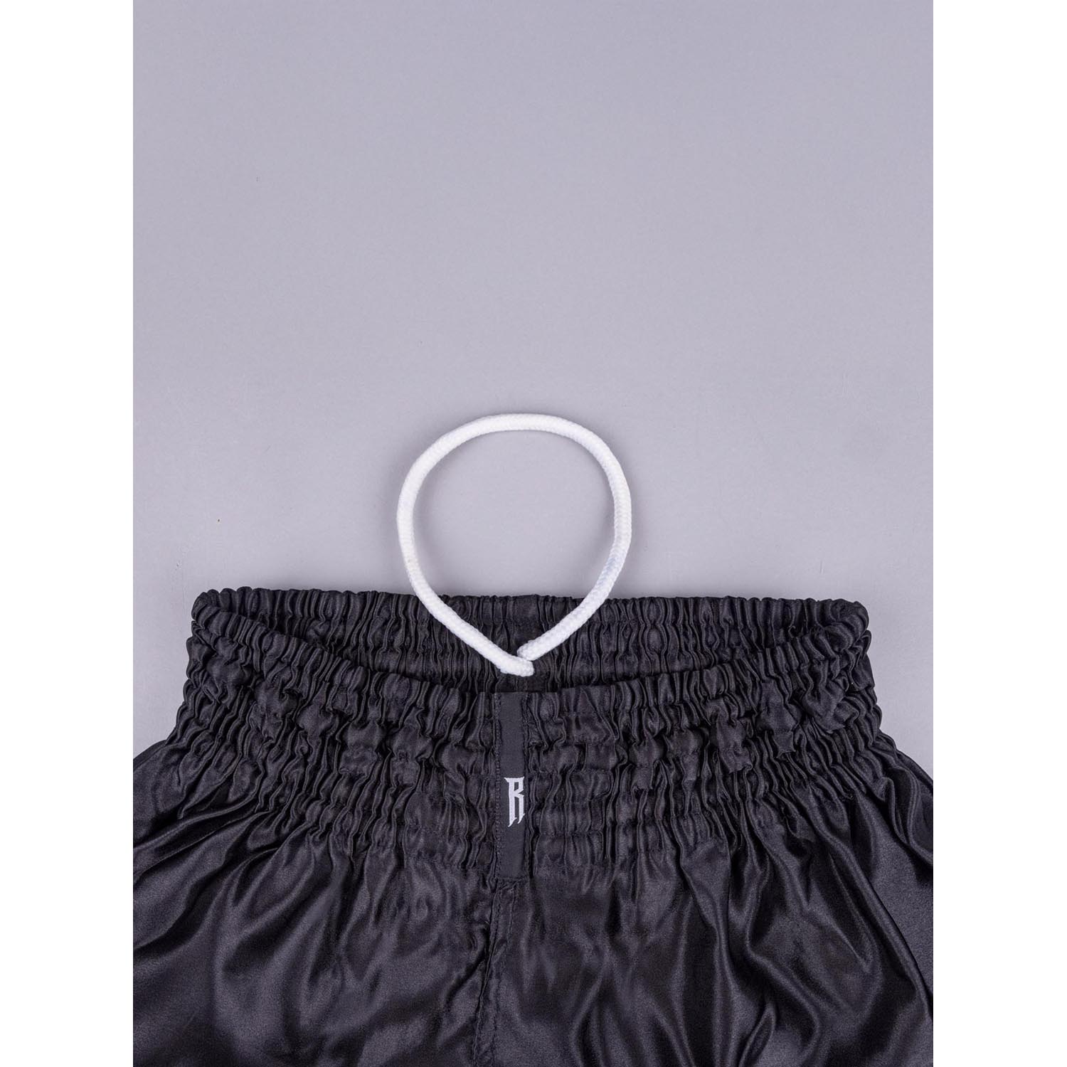 RINGLIFE Muay Thai Shorts, Core, black, XXL