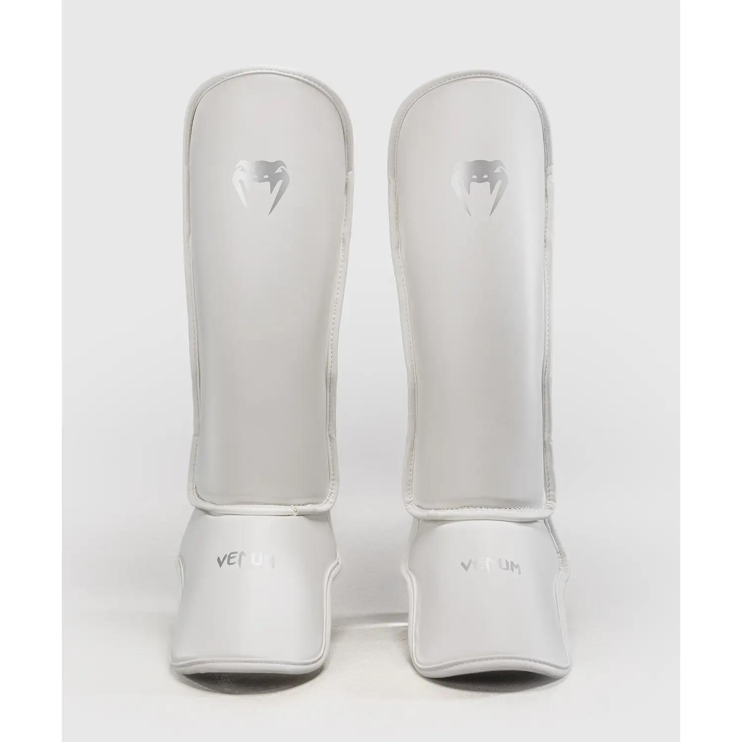 VENUM Shin Guard, Contender, 1.5, white-silver, XL