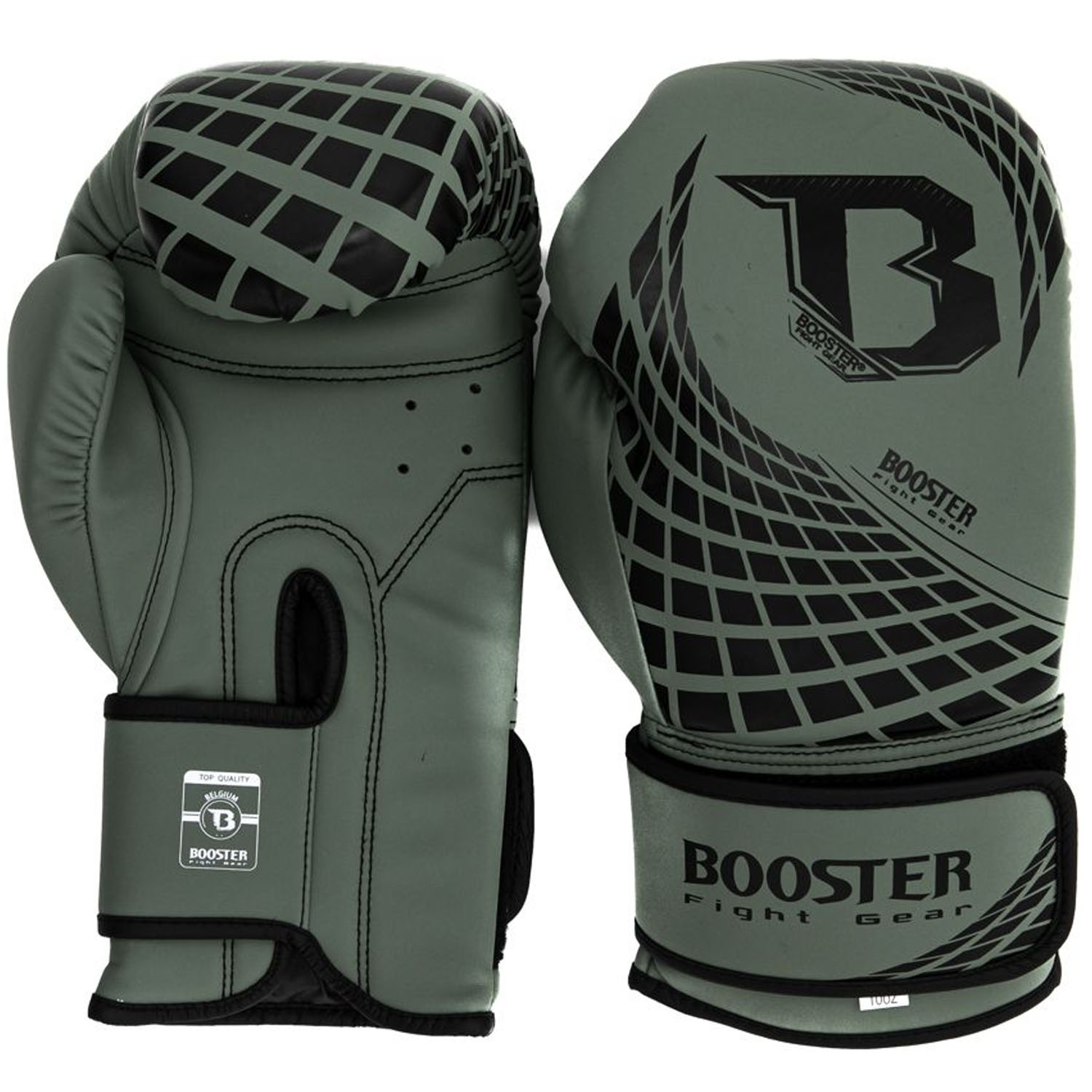Booster Boxing Gloves, Cube, green 12 Oz