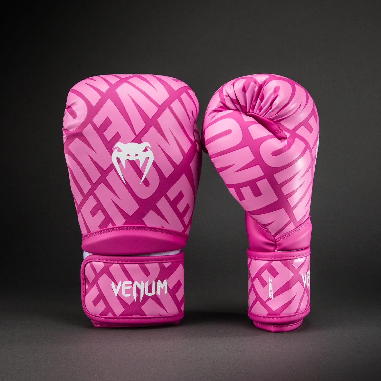 VENUM Boxing Gloves, Contender 1.5, XT 3D, pink-white, 12 Oz
