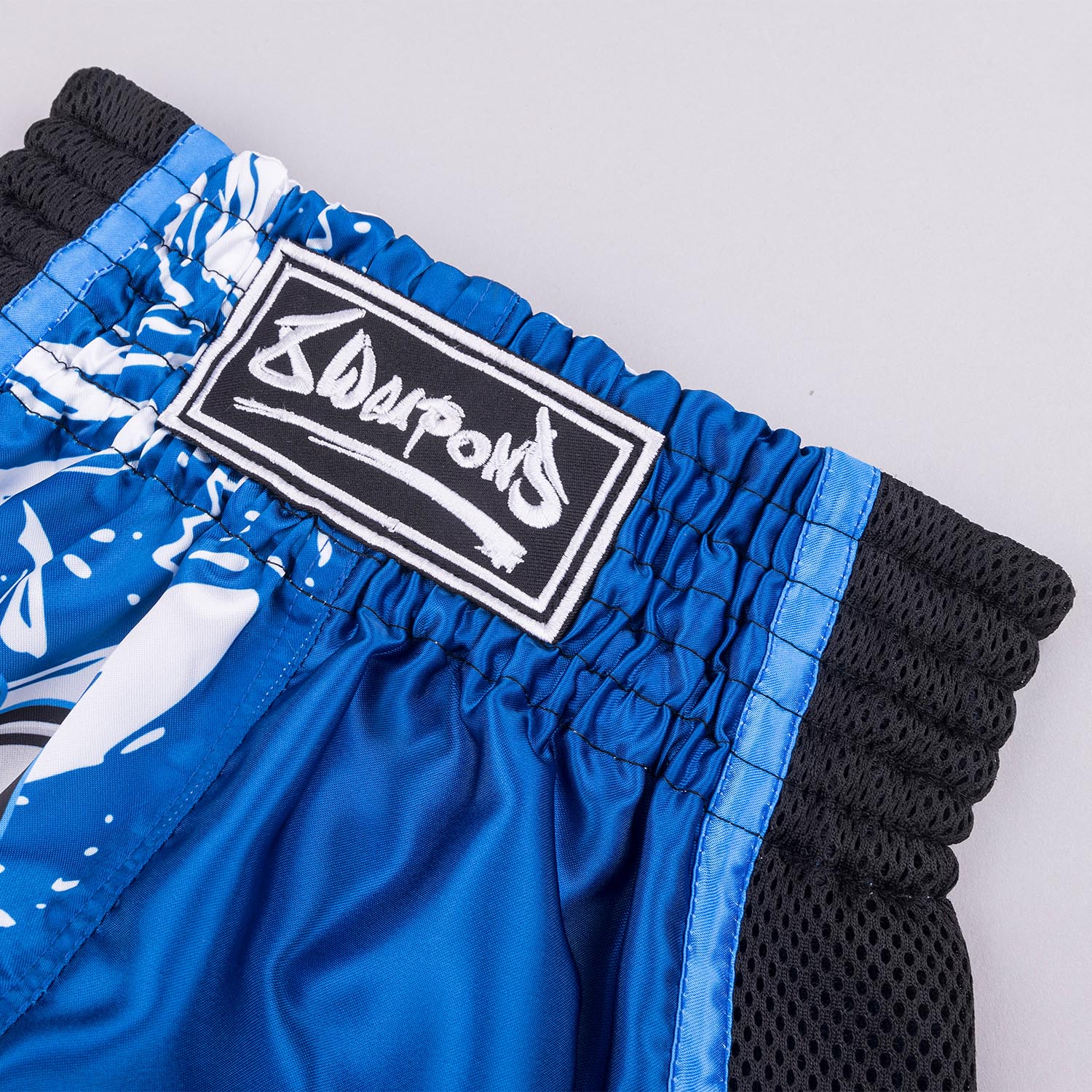 8 WEAPONS Muay Thai Shorts, Kids, Jipe, blue, 4-6 Y