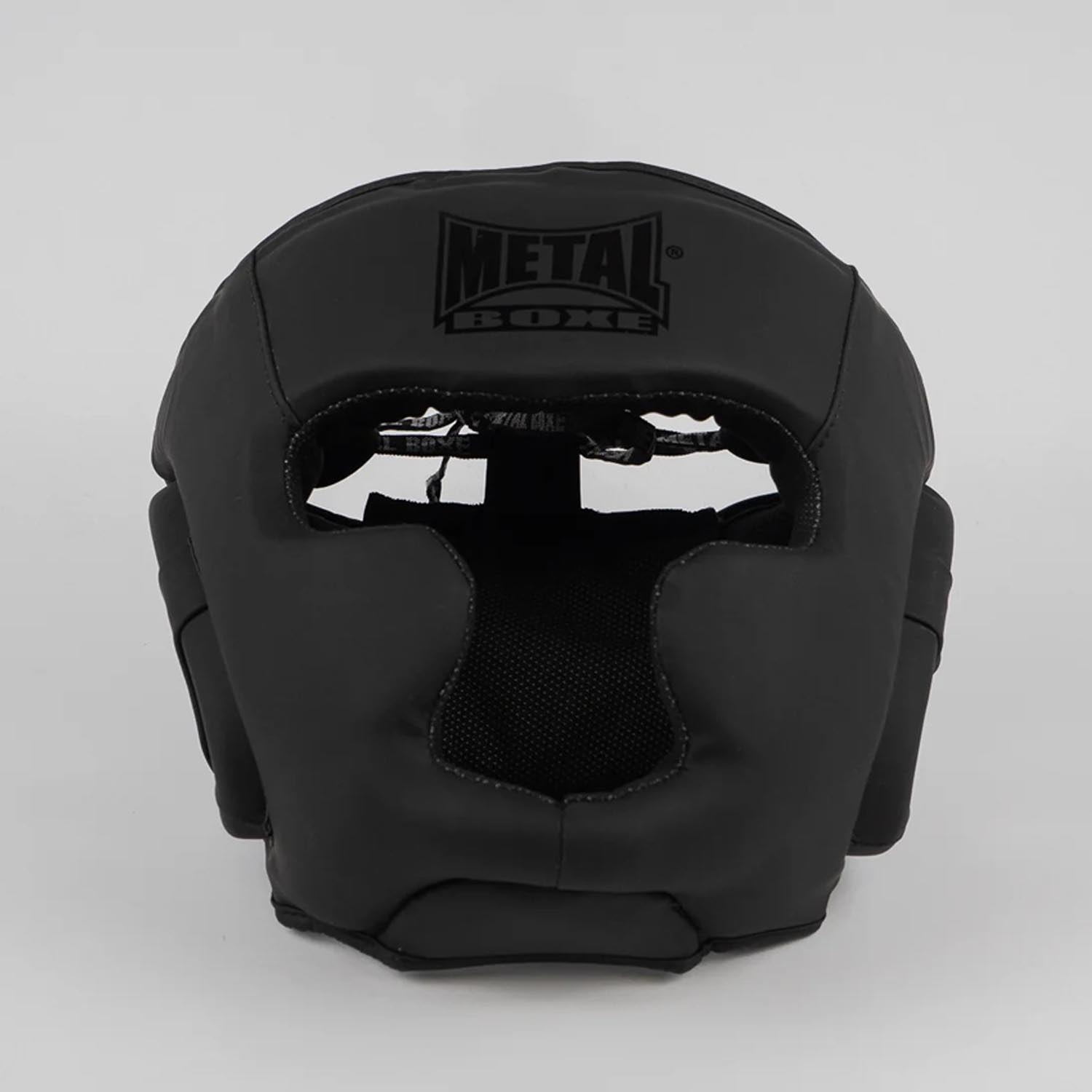 Metal Boxe Head Guard, Light, black