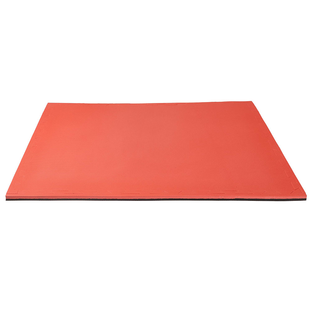 Ju-Sports Pzl-Mat, Pro Grappling Cross, black-red, 2 cm