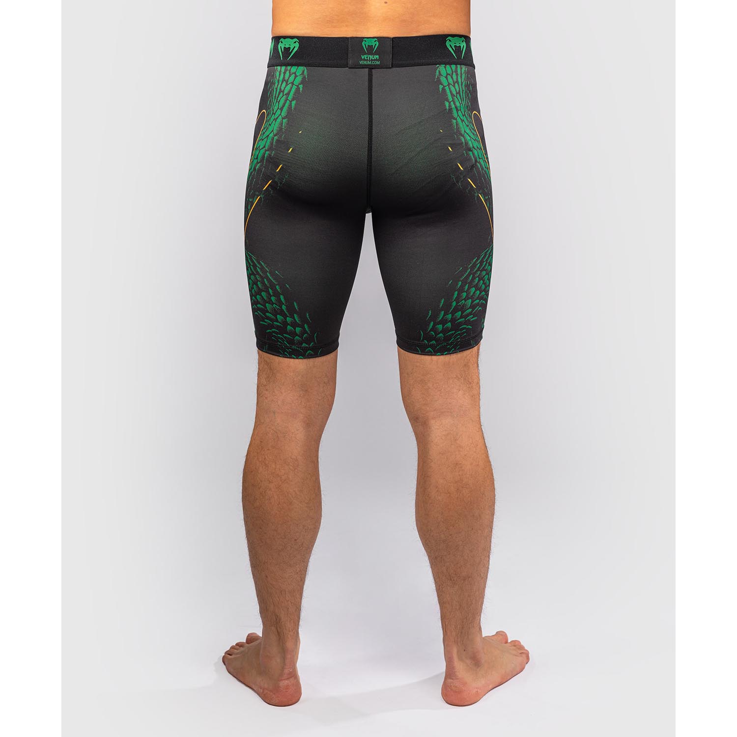 VENUM Compression Shorts, Matupa, black-green-gold, XXL