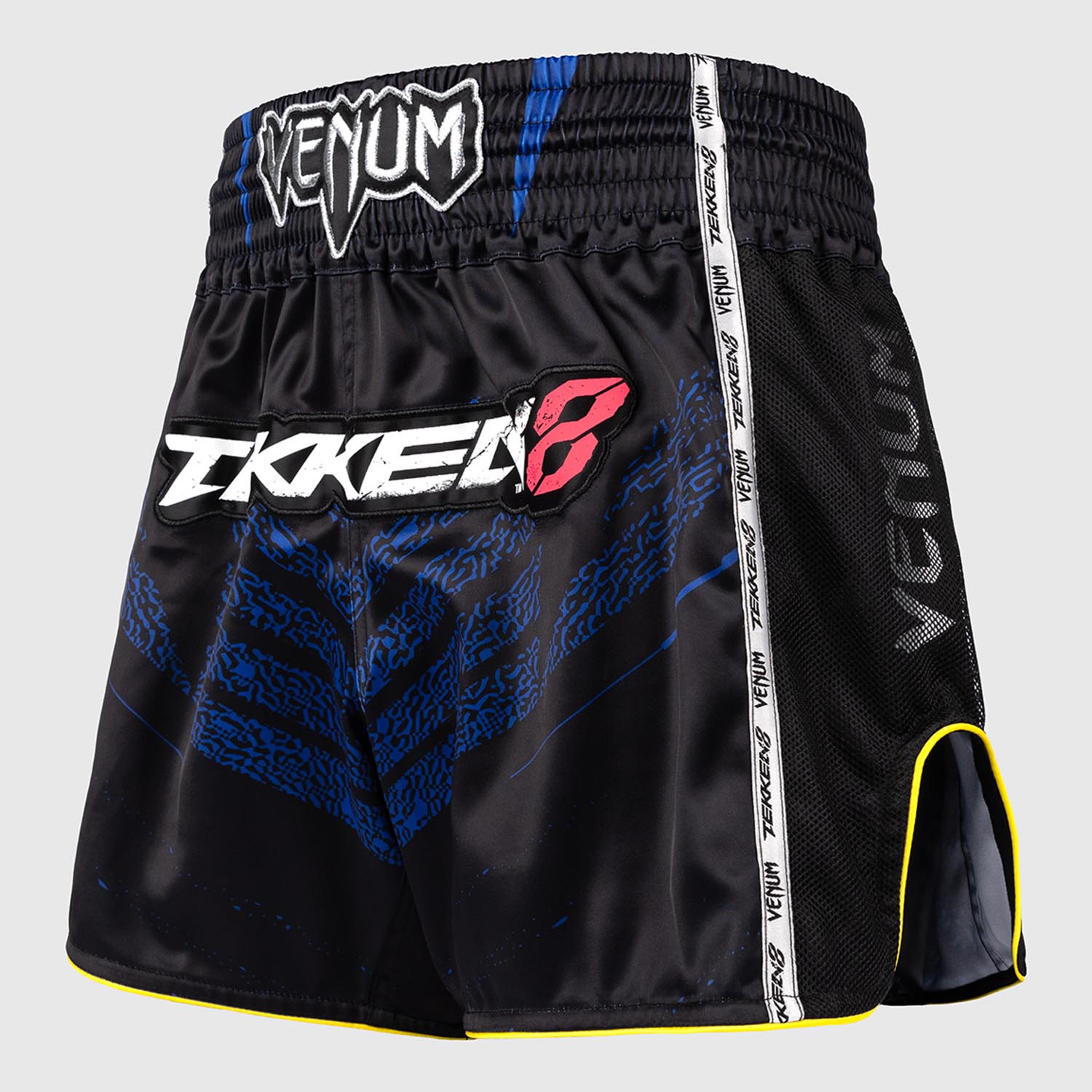 VENUM Muay Thai Shorts, Tekken 8, King, black-yellow, XXL