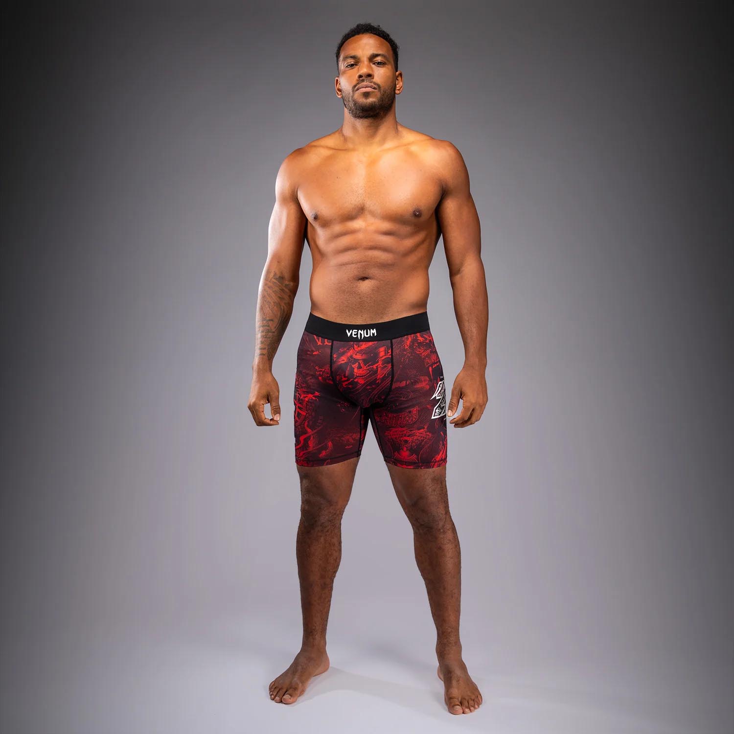 VENUM Compression Shorts, 20Th Anniversary, black-red, XXL