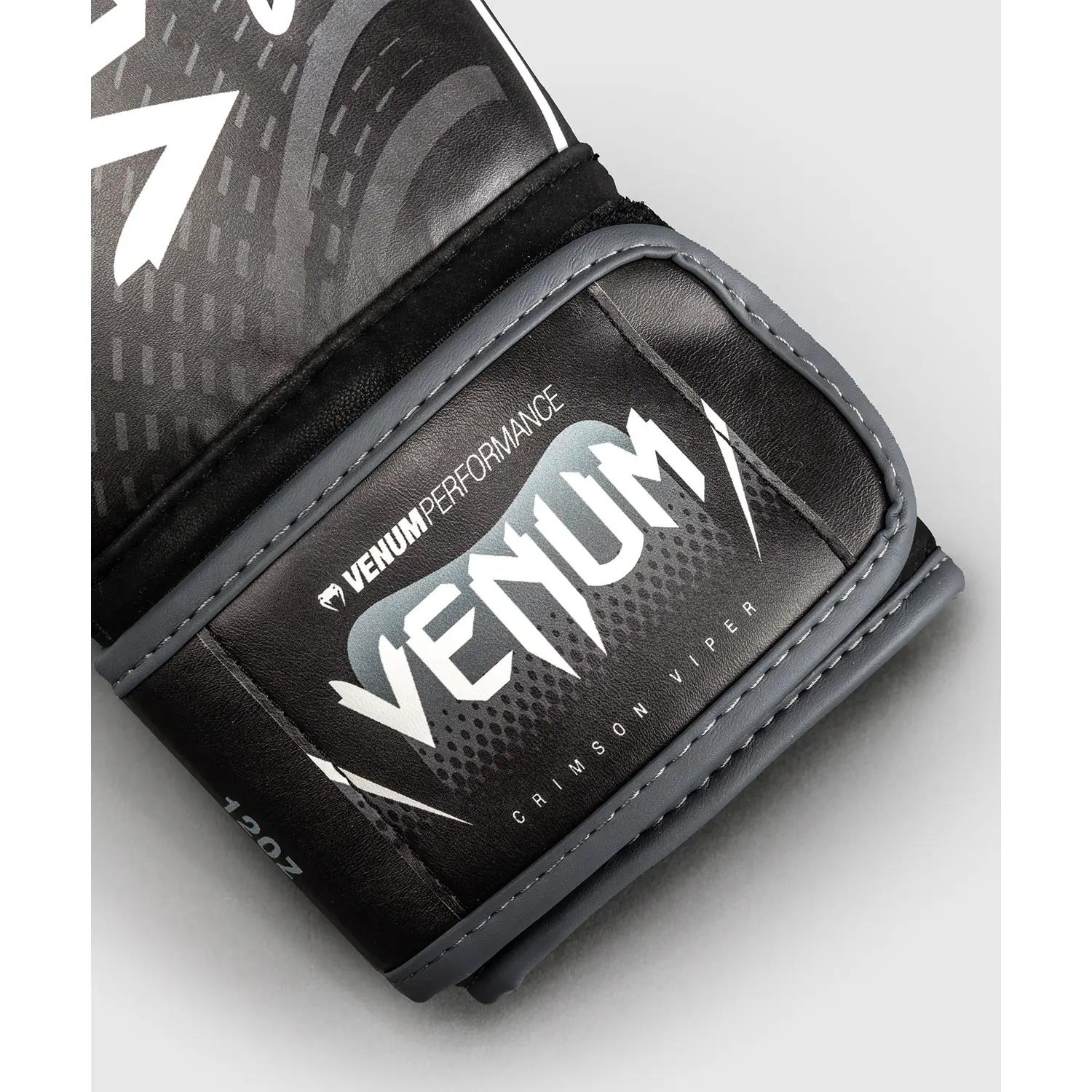 VENUM Boxing Gloves, Crimson Viper 2.0, black-grey, 10 Oz
