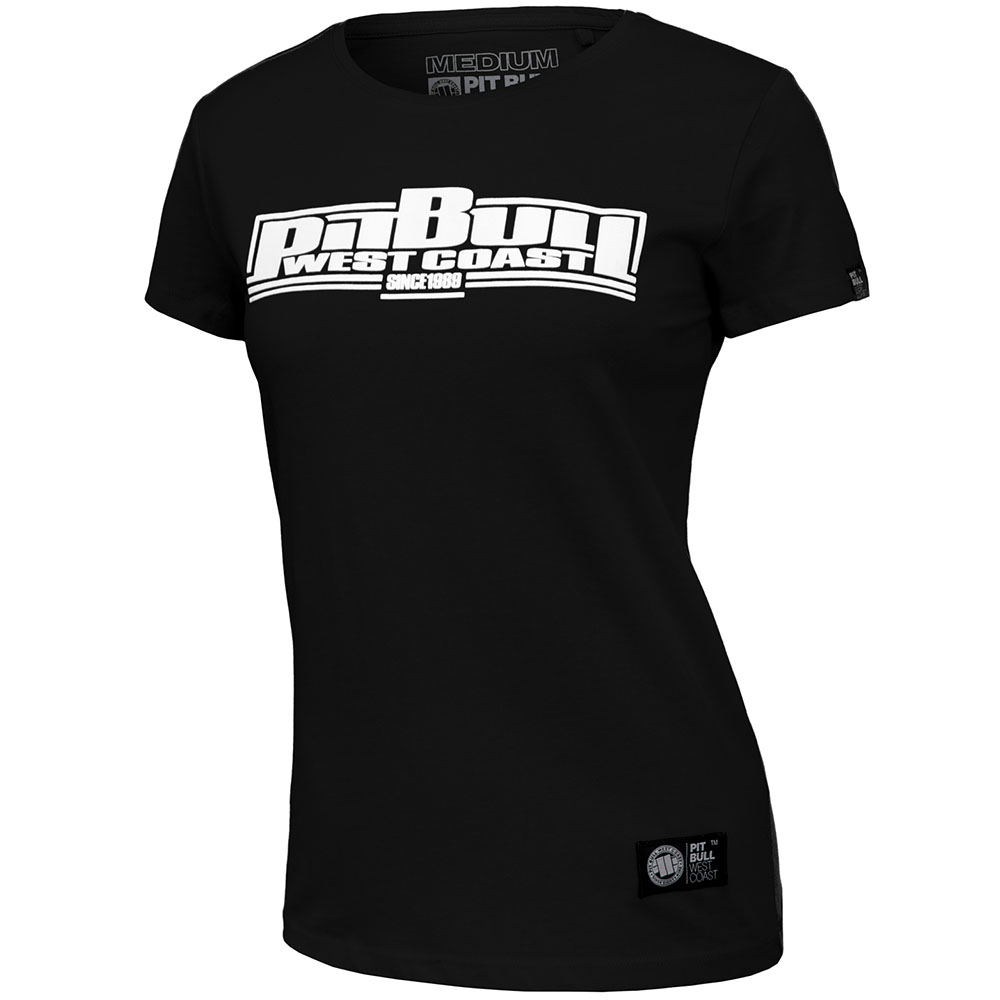Pit Bull West Coast T-Shirt, Damen, Boxing, schwarz