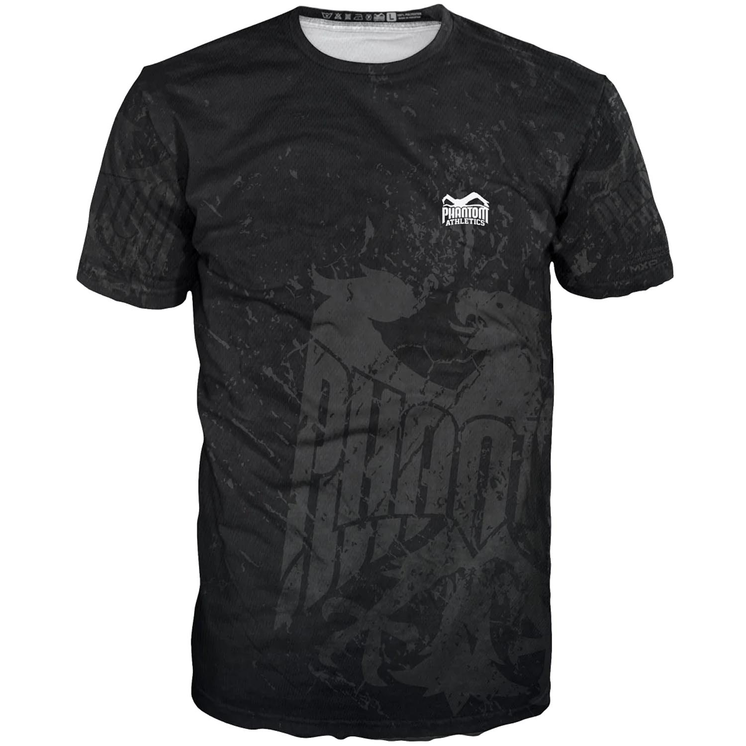 Phantom Athletics Fitness T-Shirt, Evo Germany, schwarz, XL