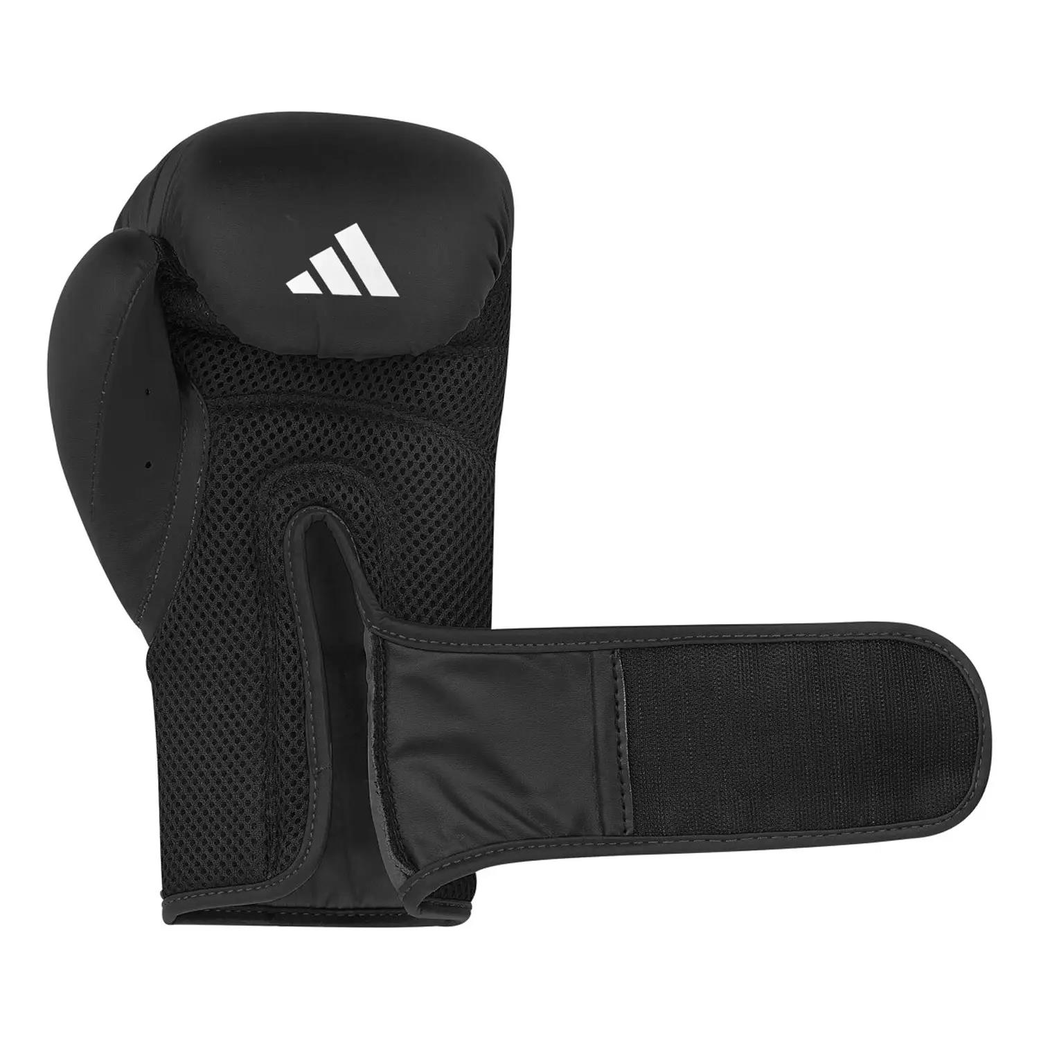 adidas Boxing Gloves, Power 25, black-white, 14 Oz