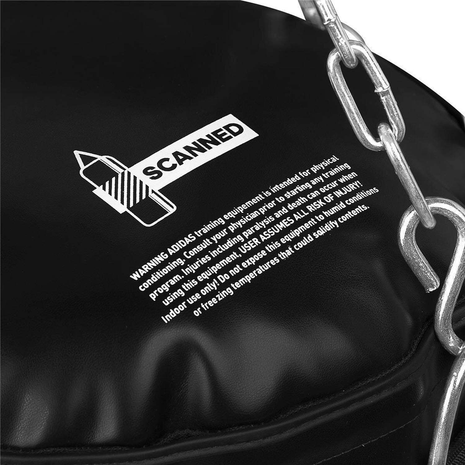 adidas Punching Bag, Speed, black-white, 90 cm