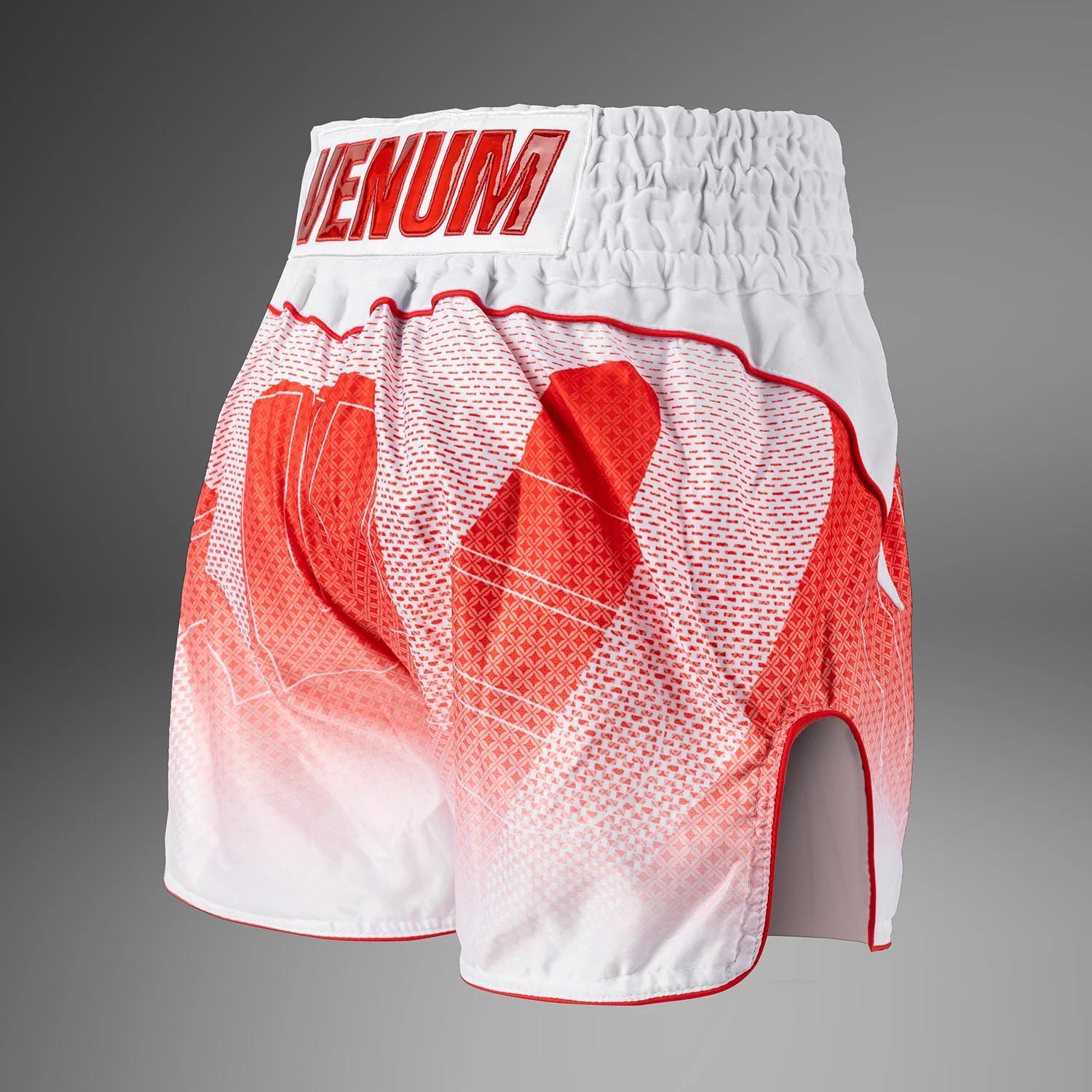 VENUM Muay Thai Shorts RWS 2.0, white-red, XXL