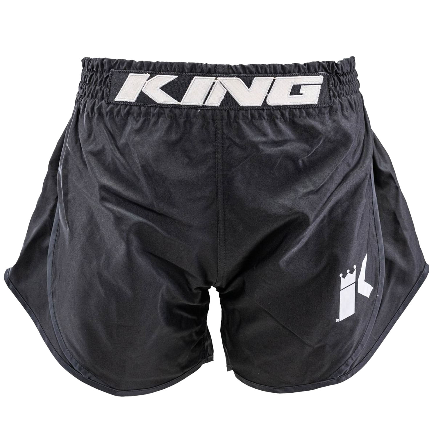 KING PRO BOXING Muay Thai Shorts, Classic, black, XXL