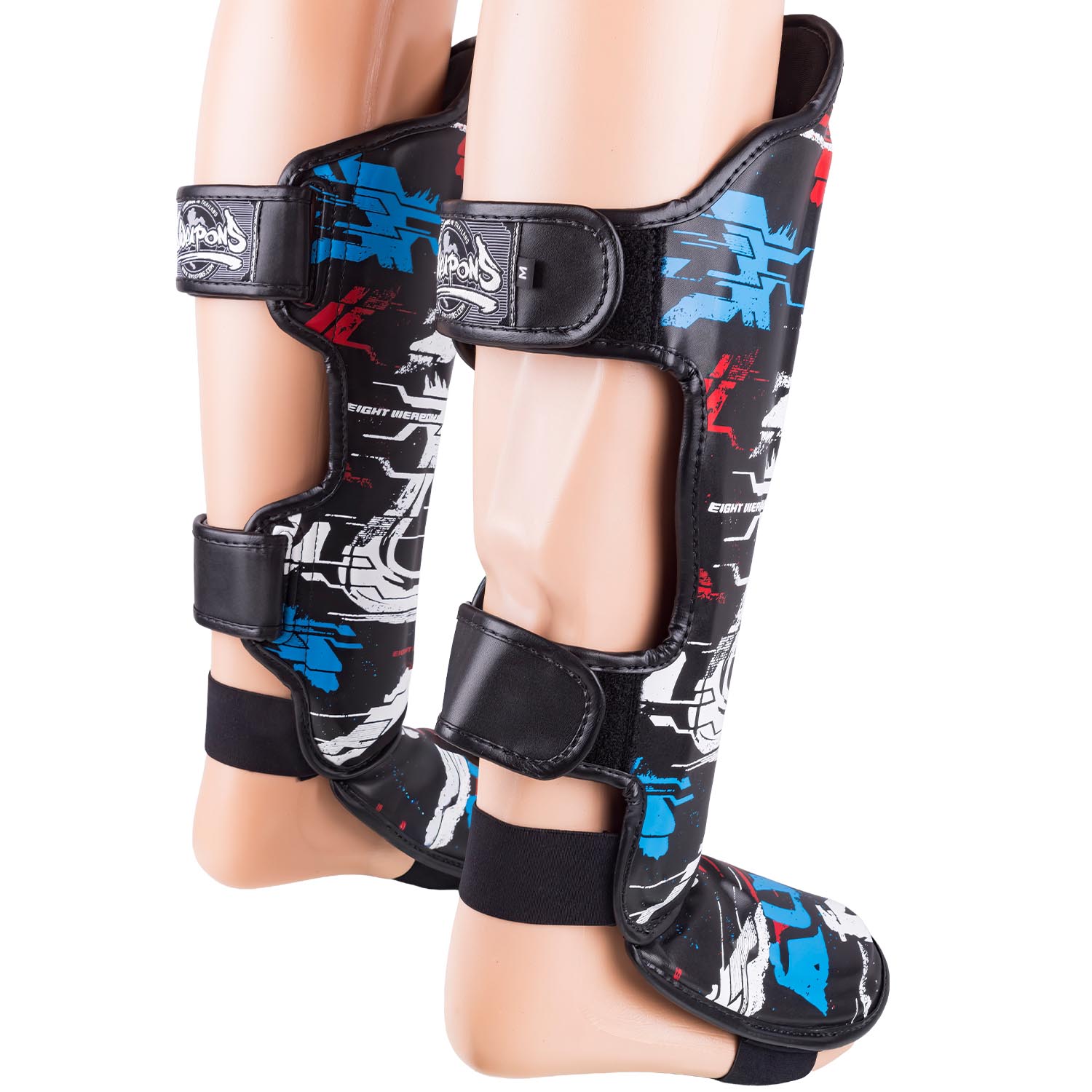 8 WEAPONS Shin Guards, Cut like a Blade 2.0, black, XL