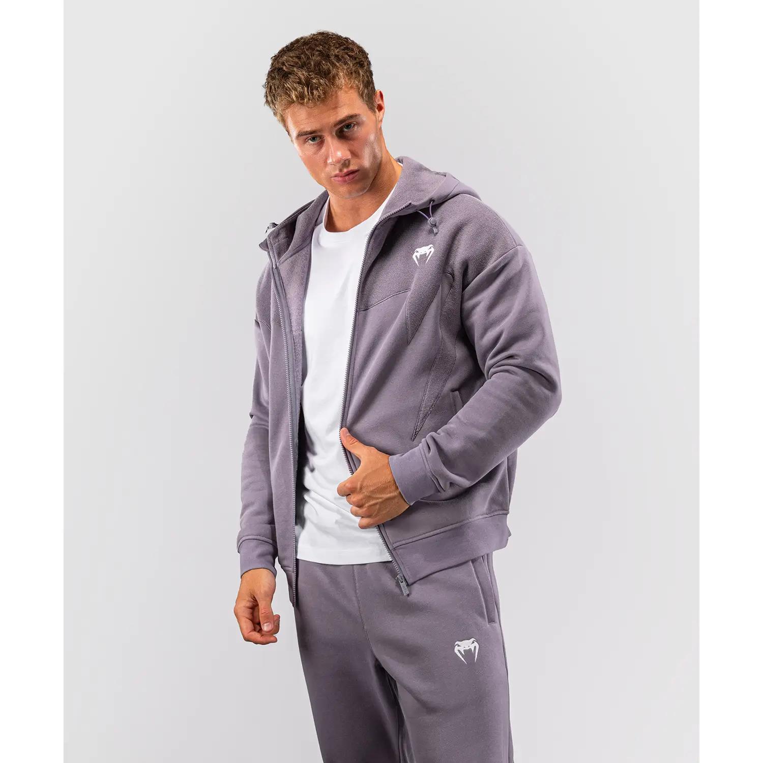 VENUM Zip Hoody, Attack, Fleece & Weave, grey, XXL
