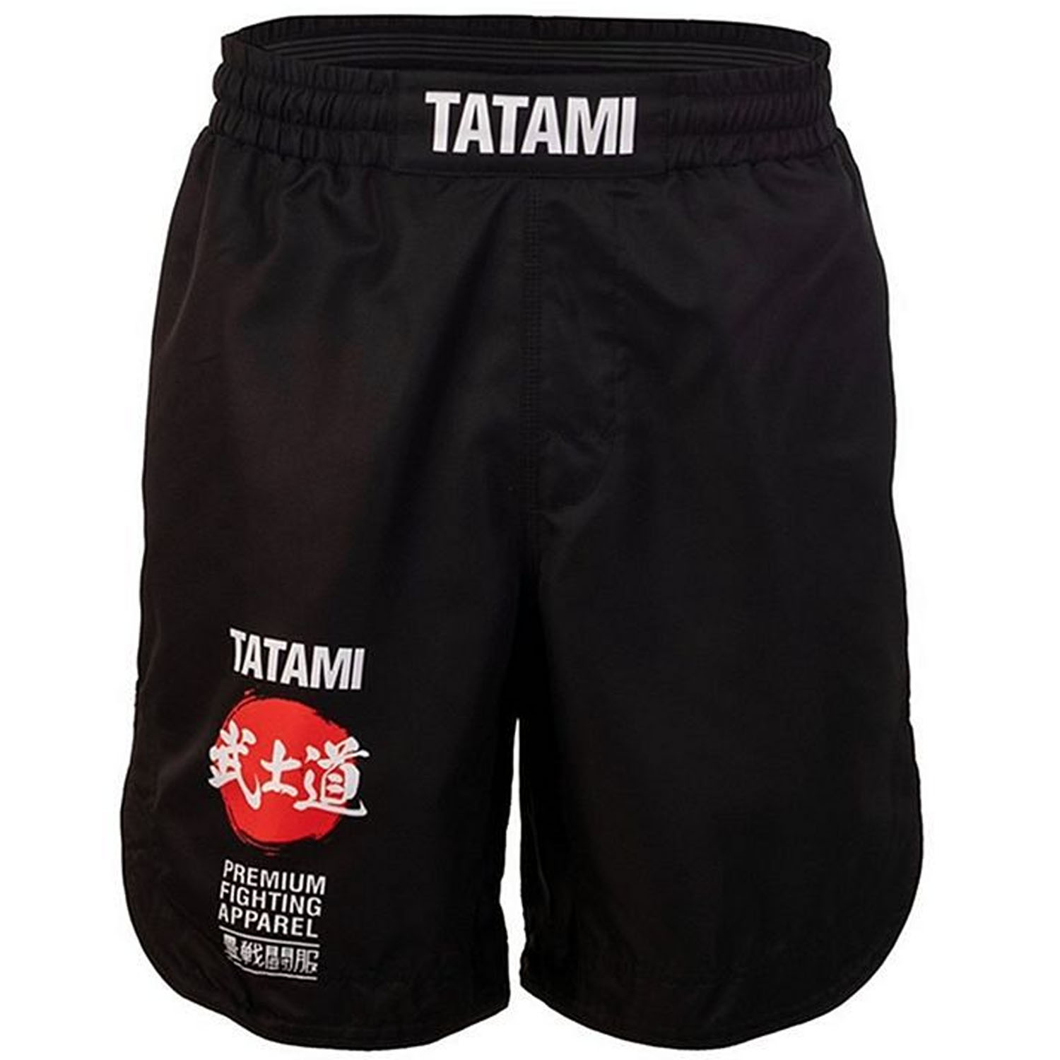 Tatami MMA Fight Shorts, Bushido, schwarz
