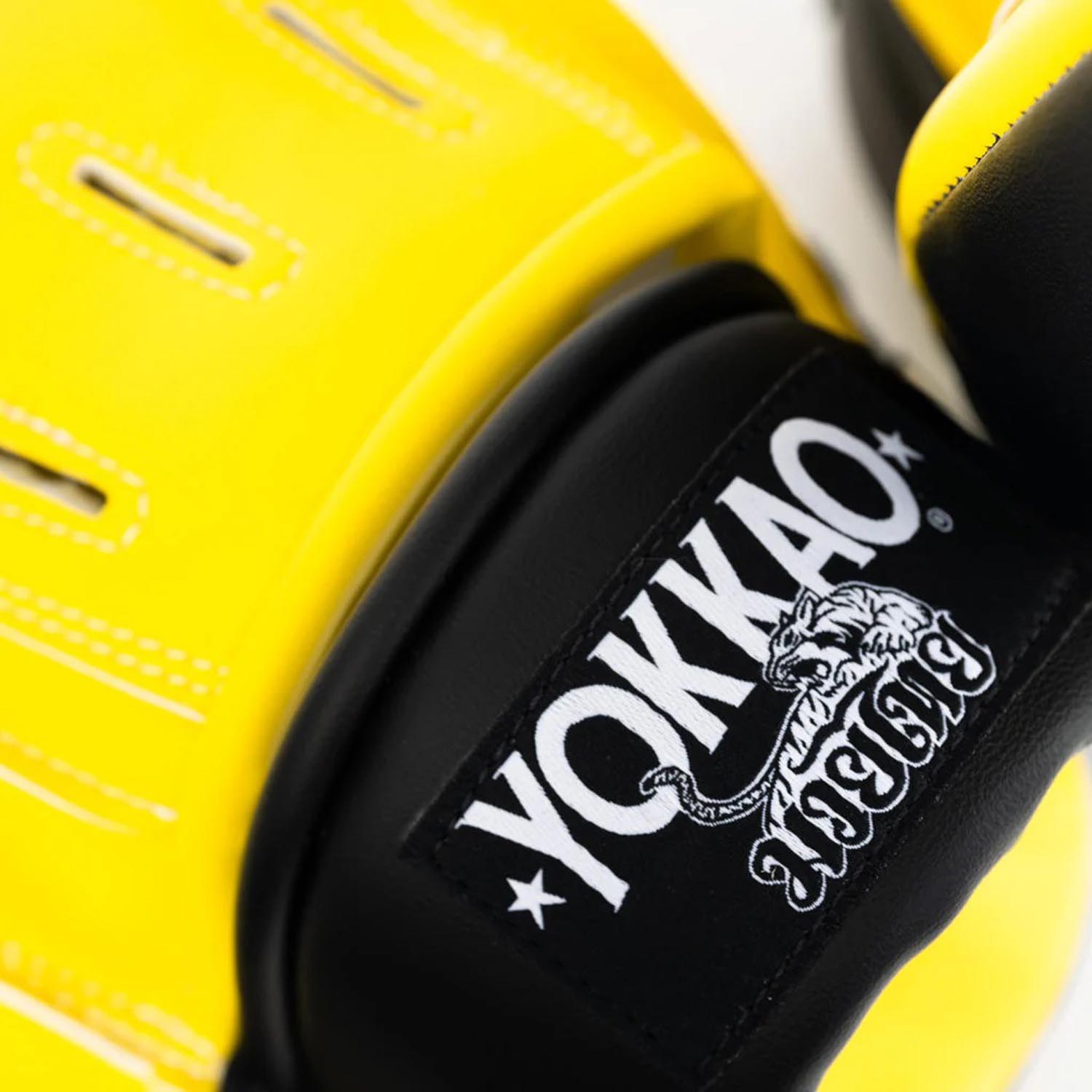YOKKAO Focus Mitts, FMCP-12, yellow-black