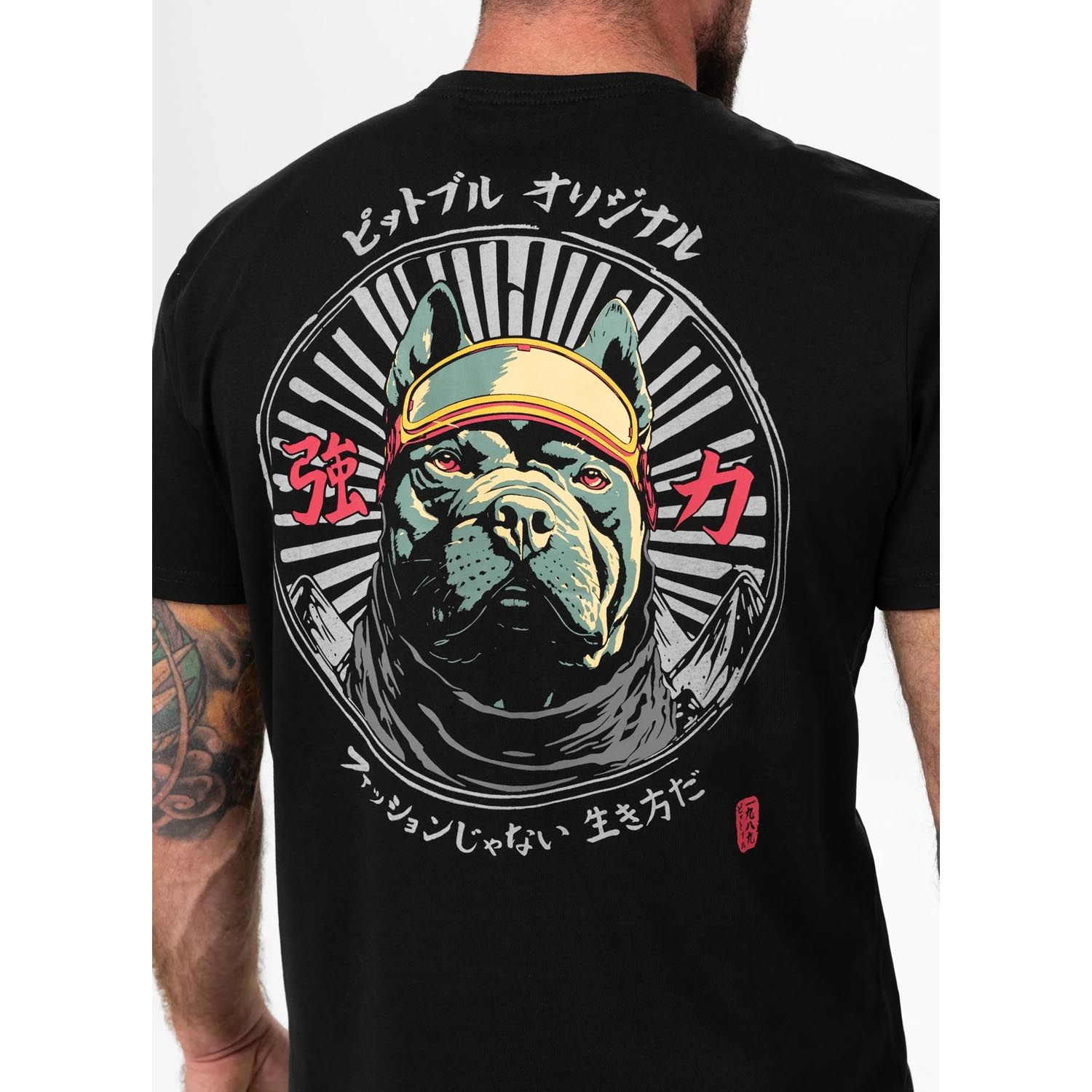 Pit Bull West Coast, T-Shirt, Mt. Fuji, black, XXXL