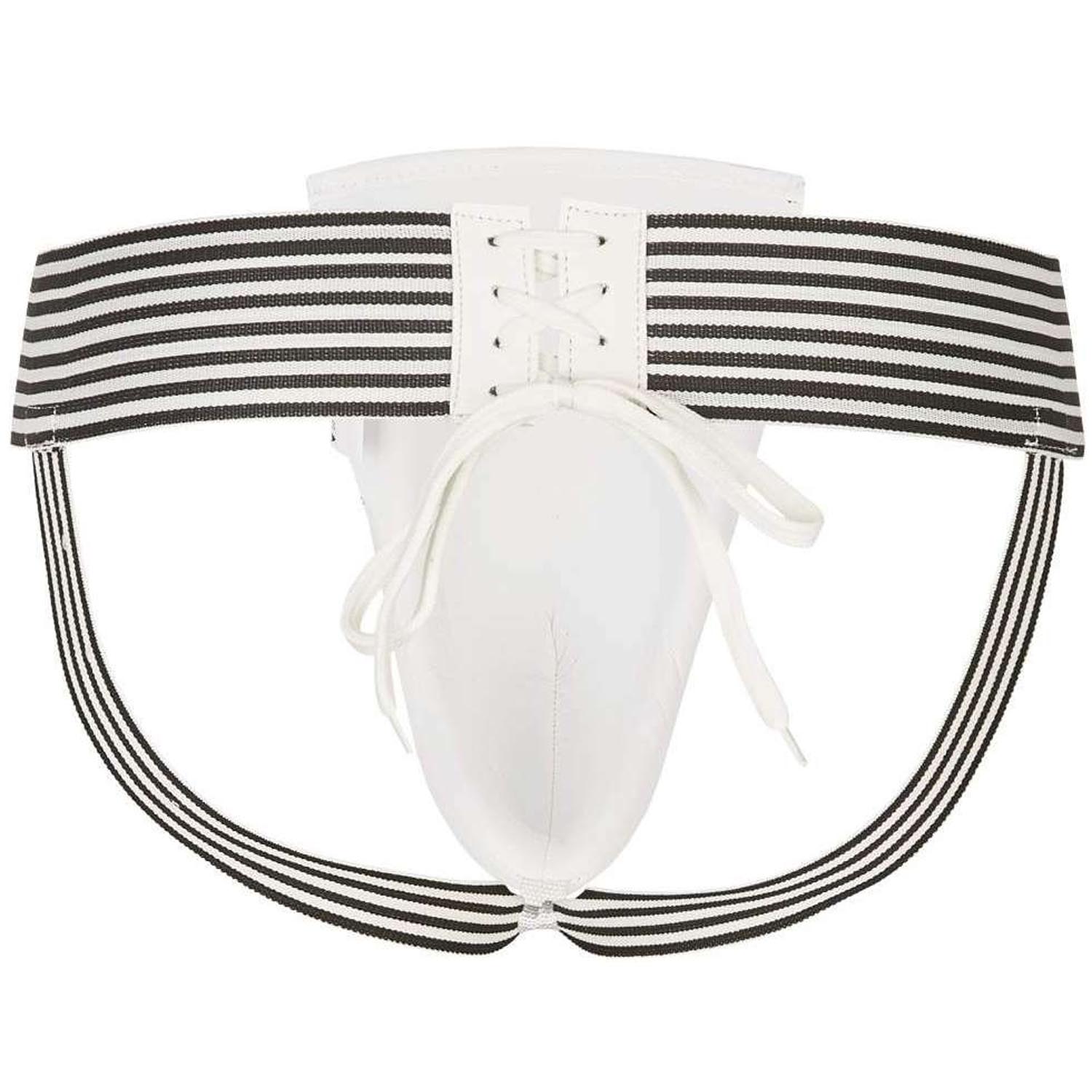 PX Groin Guard, PU, white, M