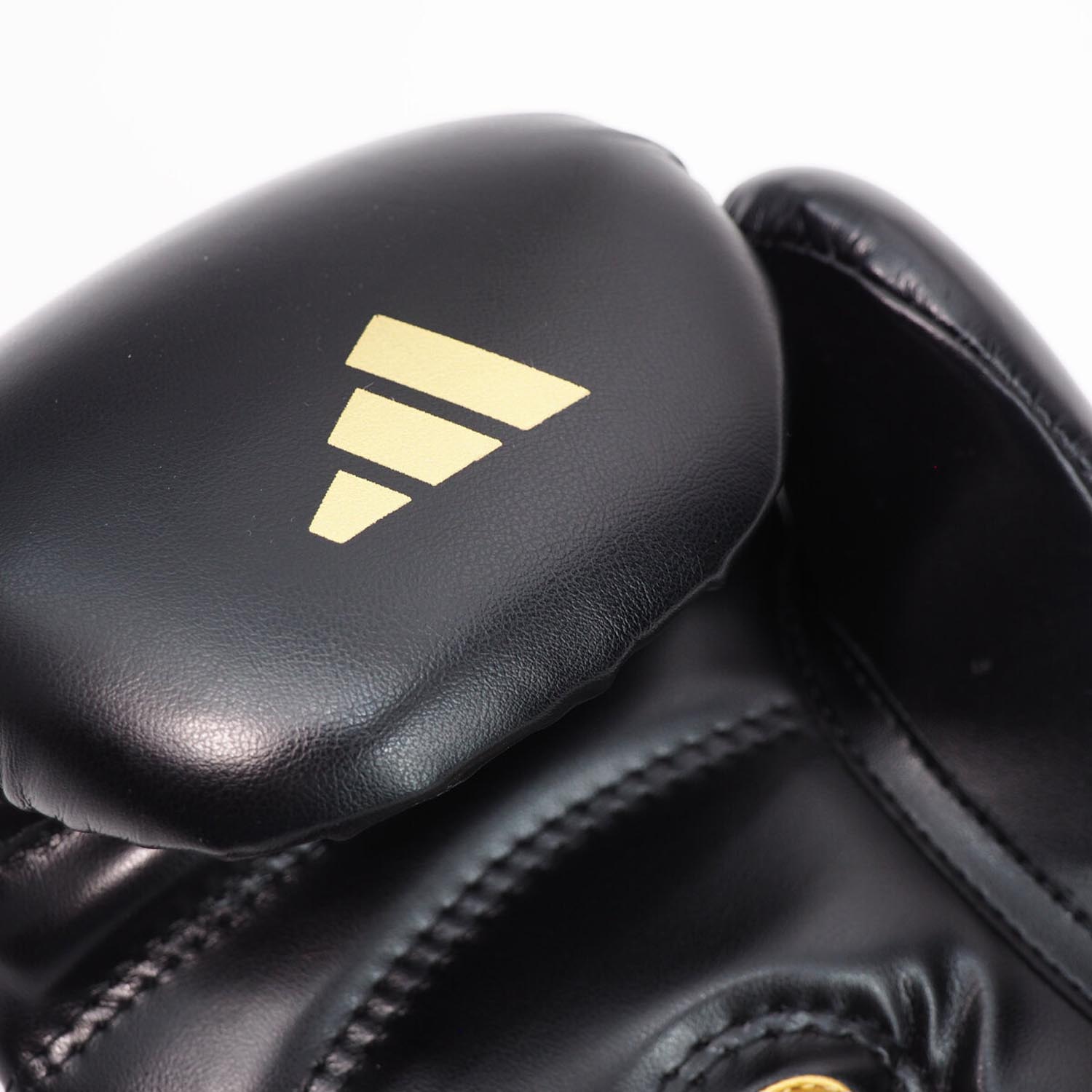 adidas Boxing Gloves, Power 100, black-gold, 16 Oz