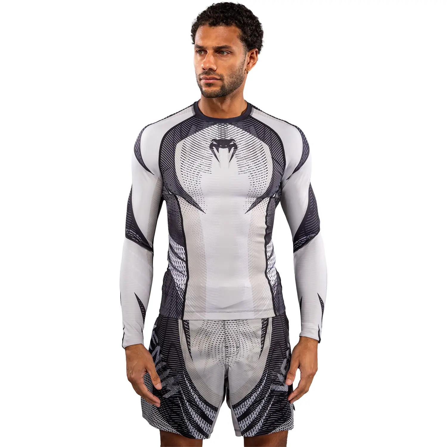 VENUM Rashguard, L/S, Galactic 3.0, white-black, M