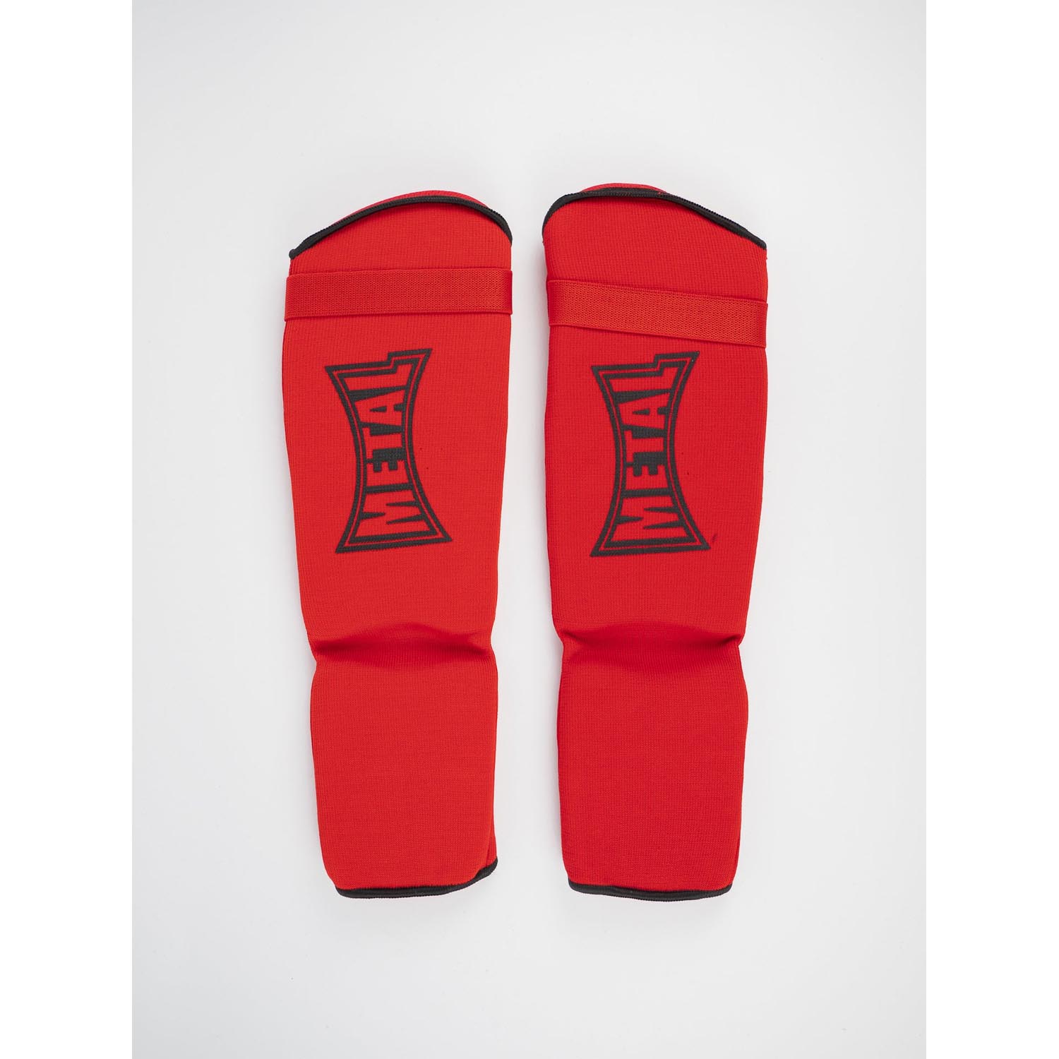 Metal Boxe Shin Guard, Kids, Cotton, white