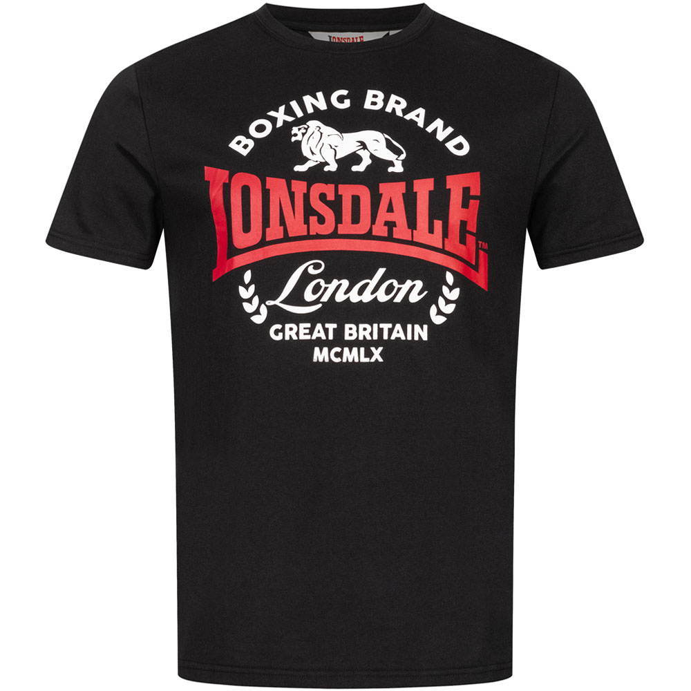 Lonsdale T-Shirt, Waddon, schwarz