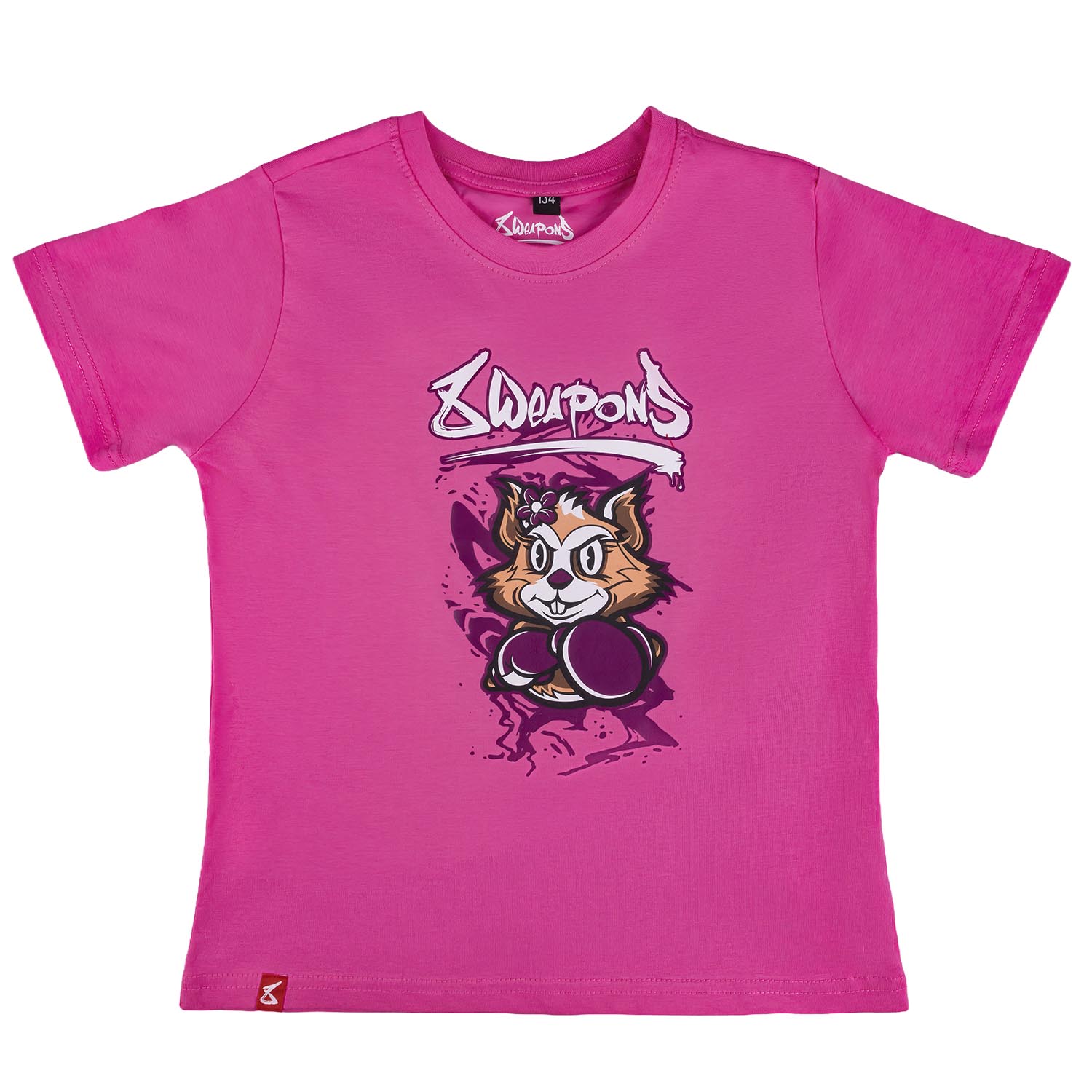 8 WEAPONS T-Shirt, Kids, Jenny, pink, 140