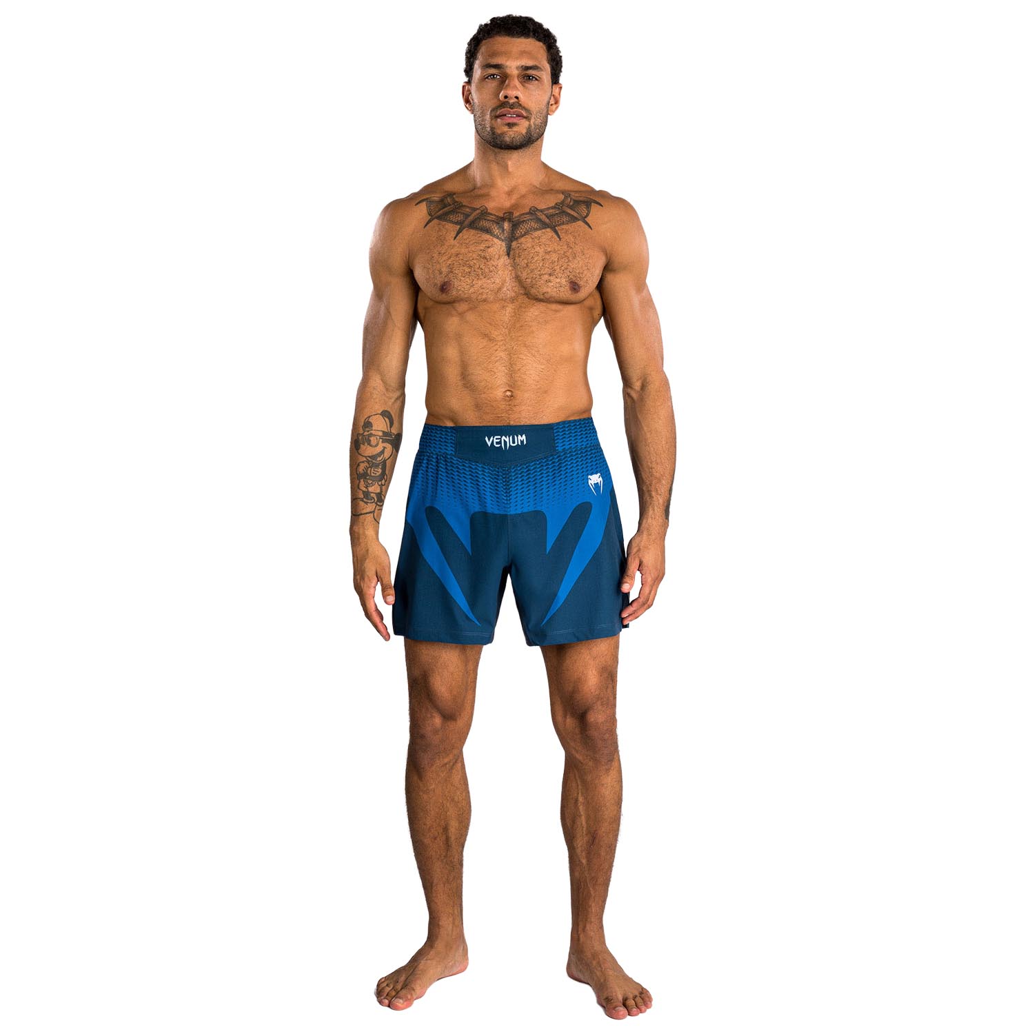 VENUM MMA Fight Shorts, No Gi, blue, XL