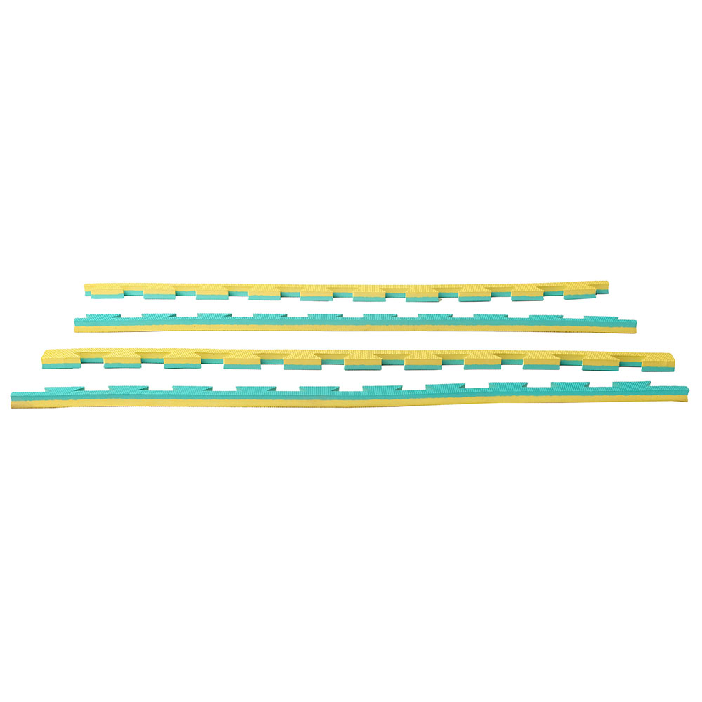 Ju-Sports Pzl-Mat, Pro Grappling Cross, yellow-green, 2 cm