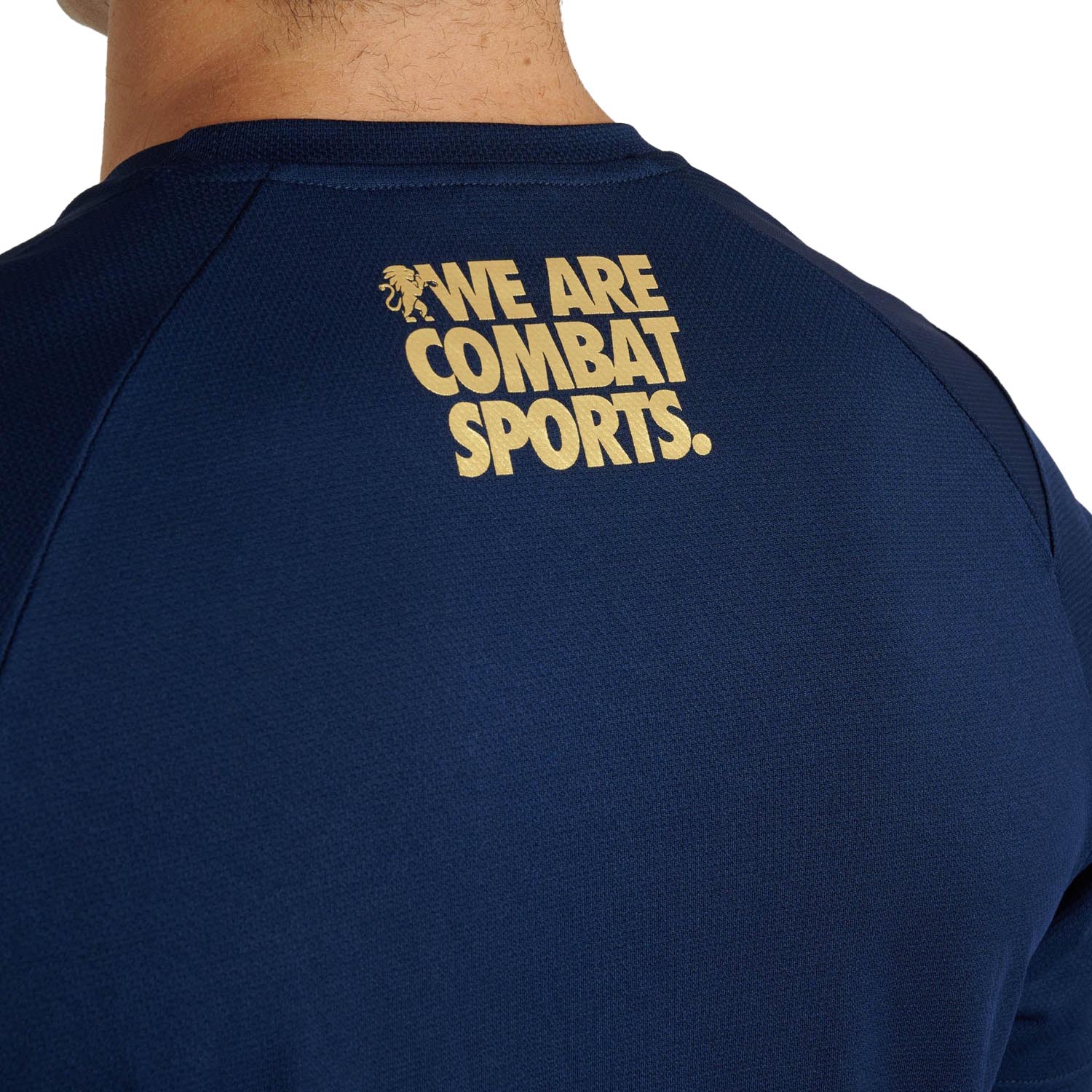 LEONE T-Shirt, DNA, blue-gold, XL