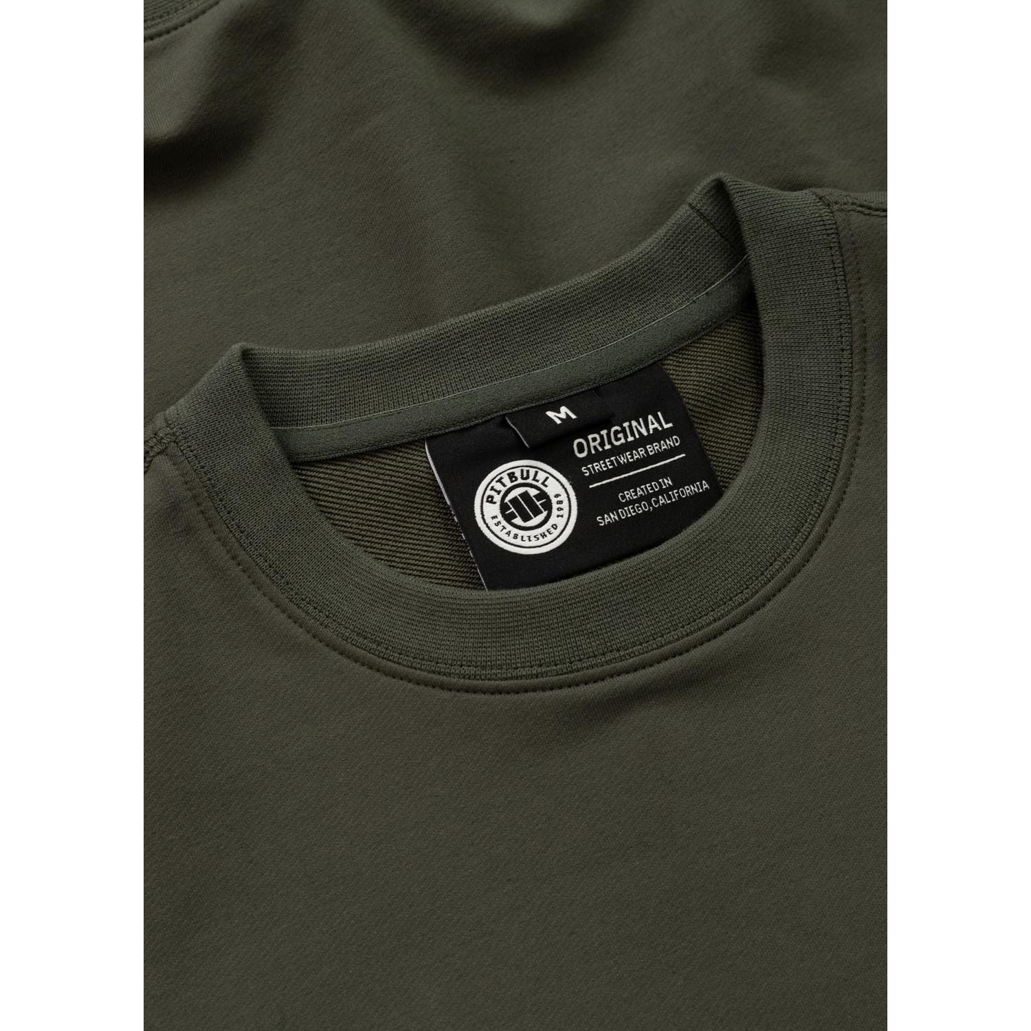 Pit Bull West Coast Pullover, Troublemaker, green, XXXL