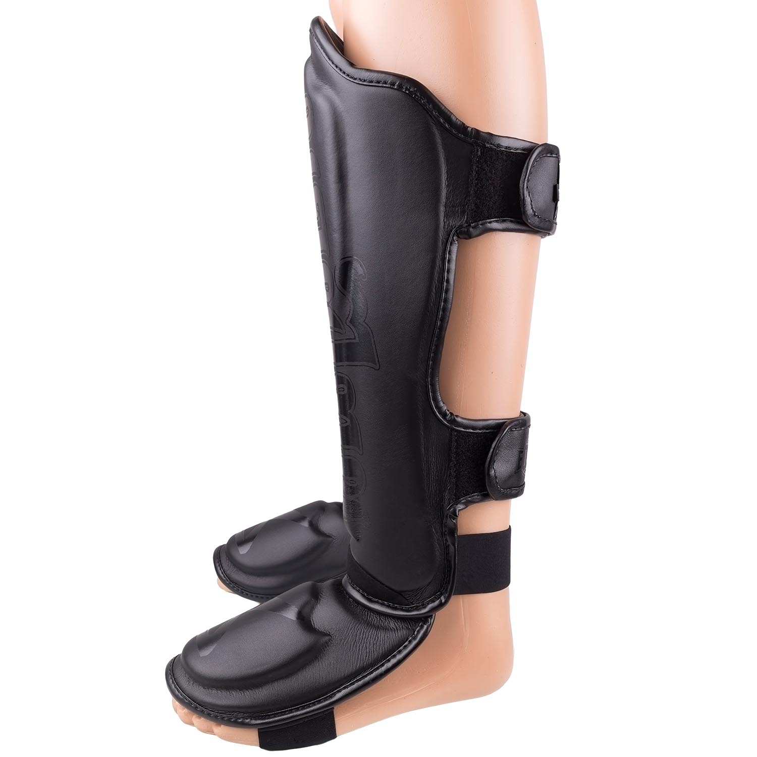 8 WEAPONS Shin Guards, Bangkok, black-black, XL