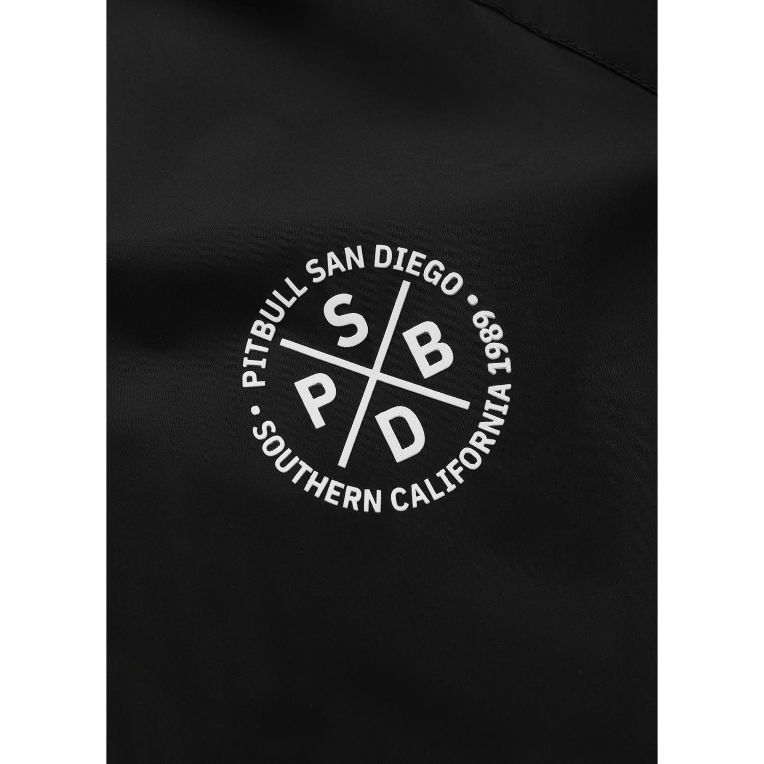 Pit Bull West Coast Transitional Jacket, Athletics Tape Logo, black, XXXL