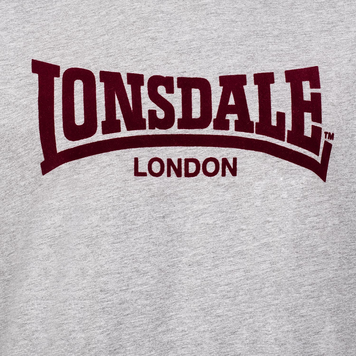 Lonsdale T-Shirt, LL008 One Tone, grey, XXXL