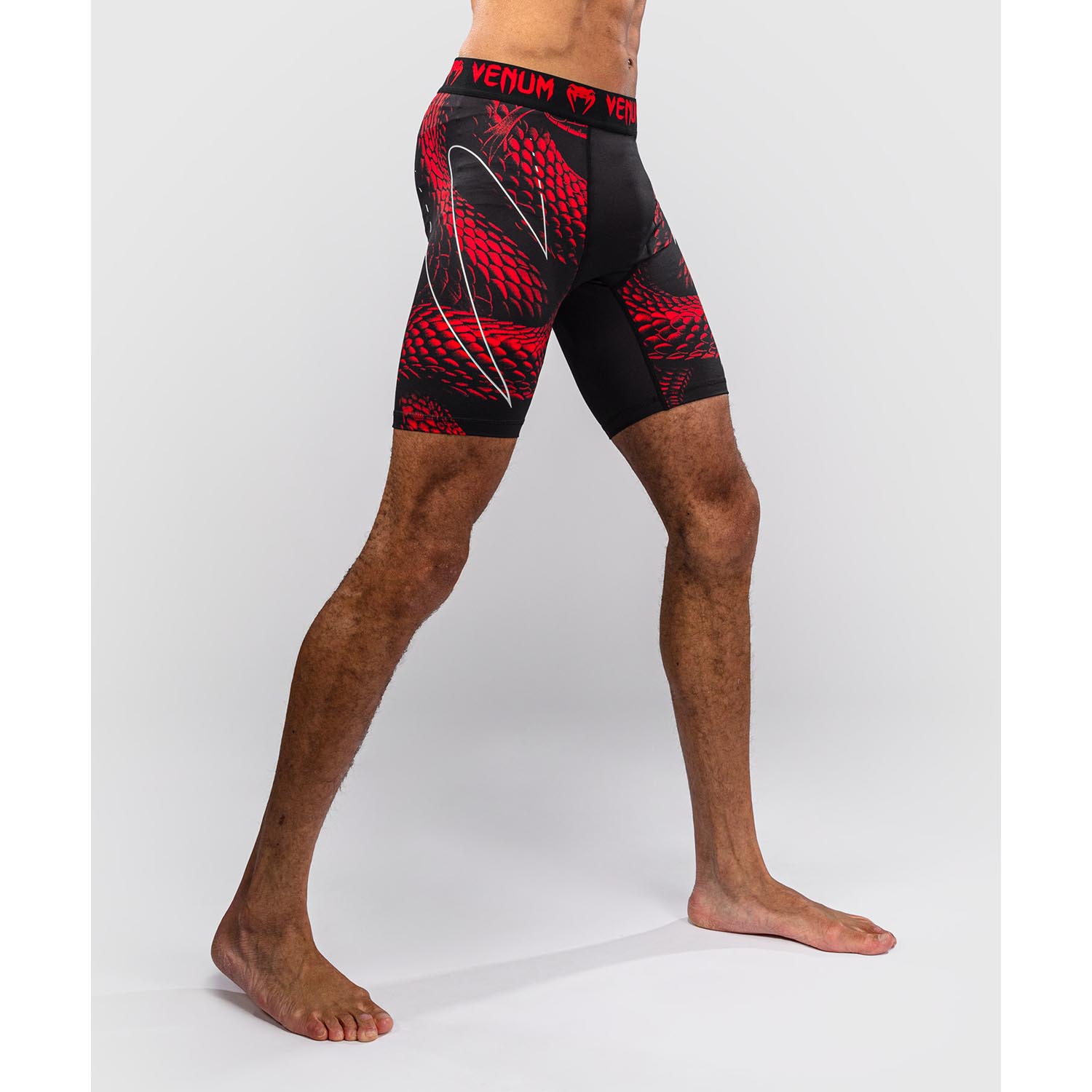 VENUM Compression Shorts, Matupa, black-red-silver, M