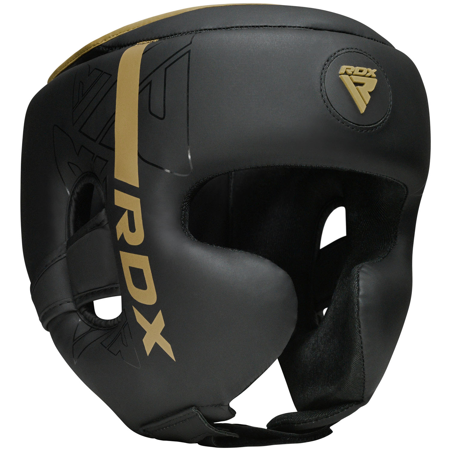 RDX Kopfschutz, Kara Series F6, schwarz-gold