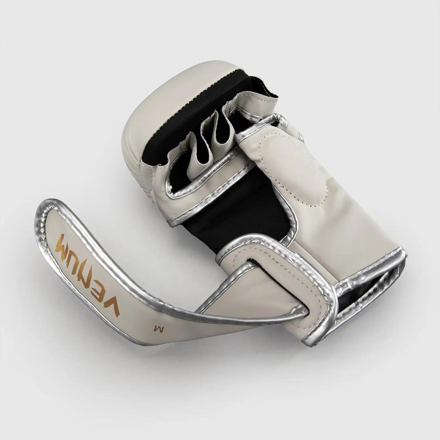 VENUM MMA Sparring Gloves, Contender 1.5, ivory-gold, M