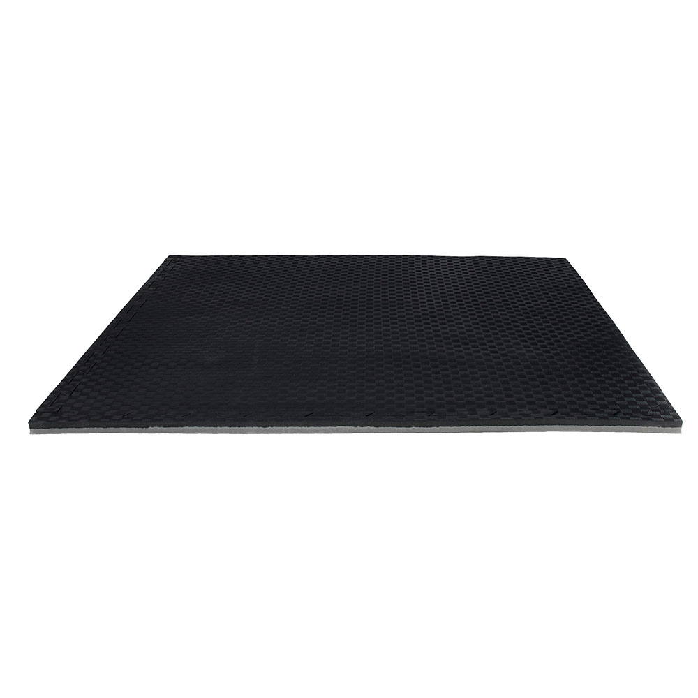 Ju-Sports Puzzle Mat, Pro Checker, black-grey, 2 cm