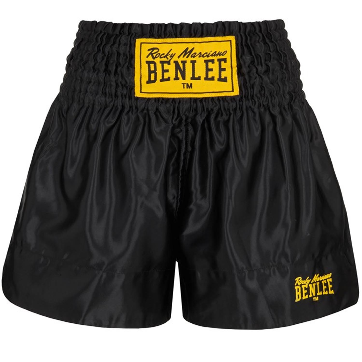 BENLEE Muay Thai Shorts, Uni Thai, schwarz