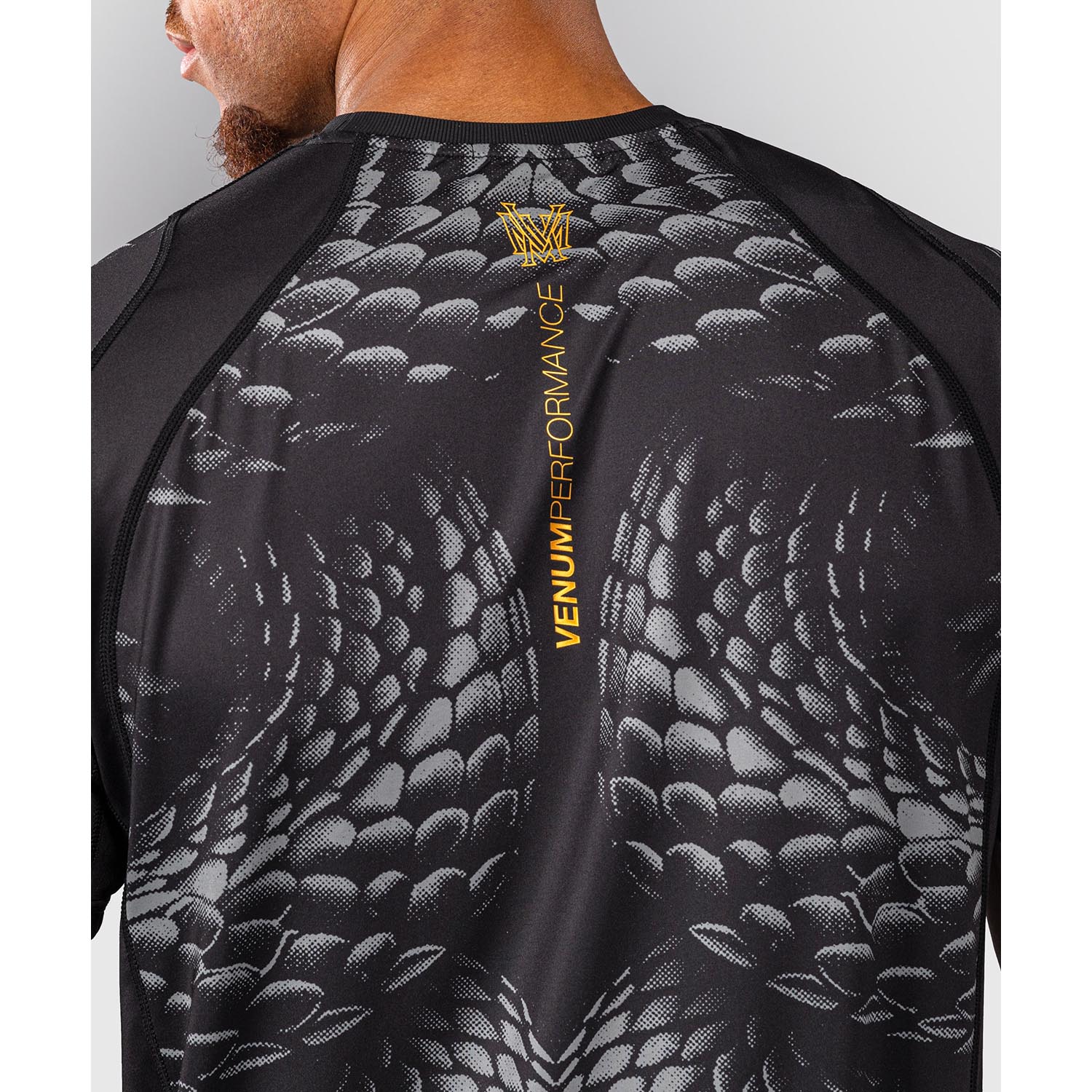 VENUM Dry Tech T-Shirt, Matupa, black-grey-gold, M