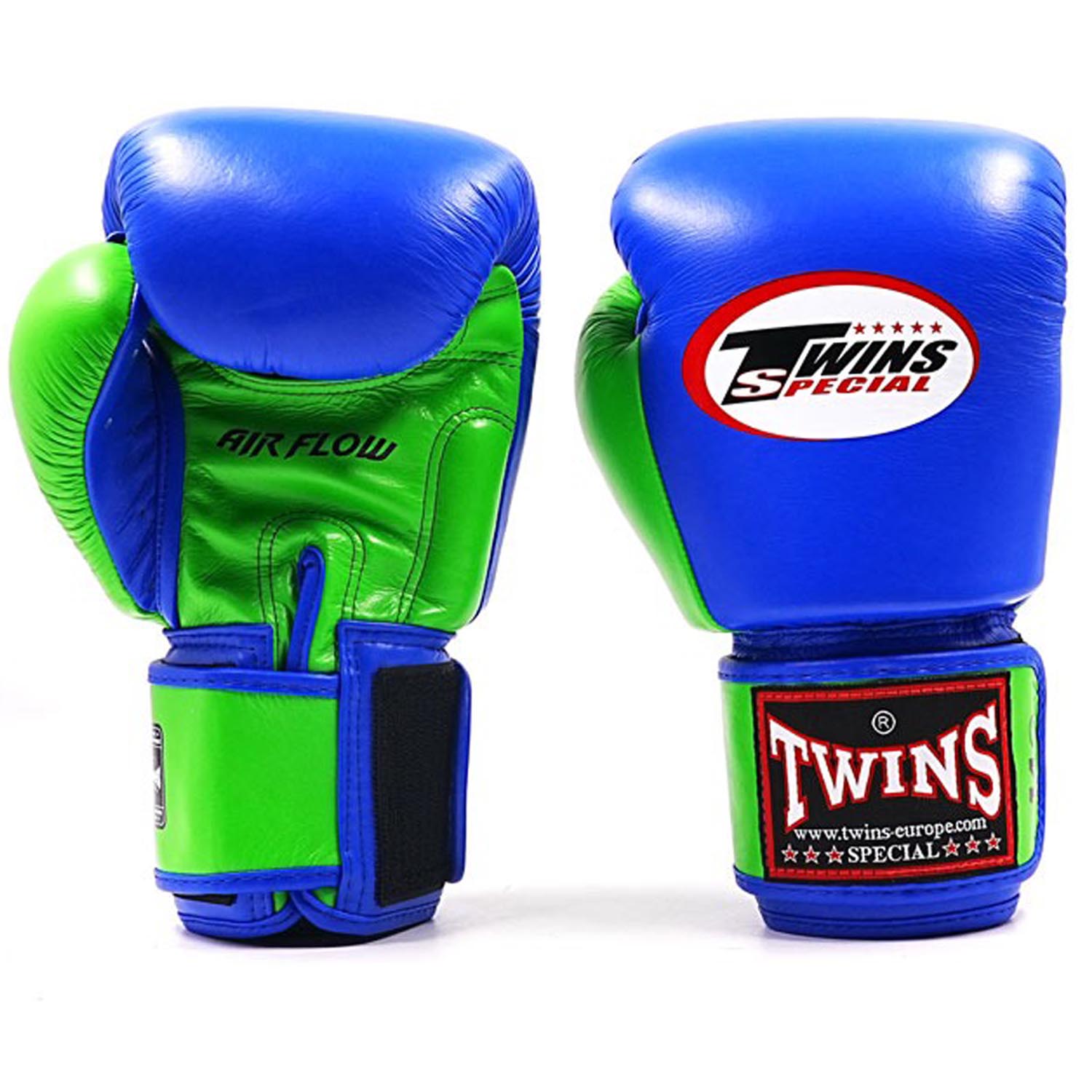 TWINS Special Boxing Gloves, BGVL-3 AIR, blue-green, 16 Oz