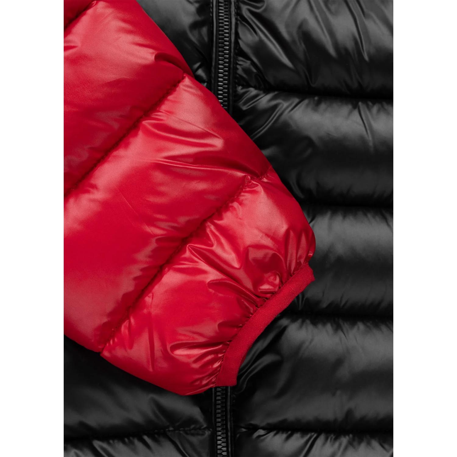 Pit Bull West Coast Jacket, Shatto, black-red, XXXL