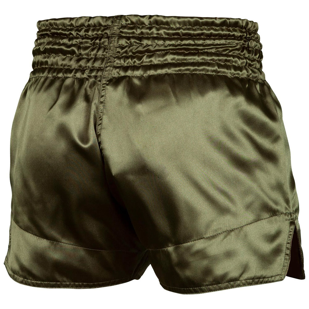 VENUM Muay Thai Shorts, Classic, olive-schwarz, M
